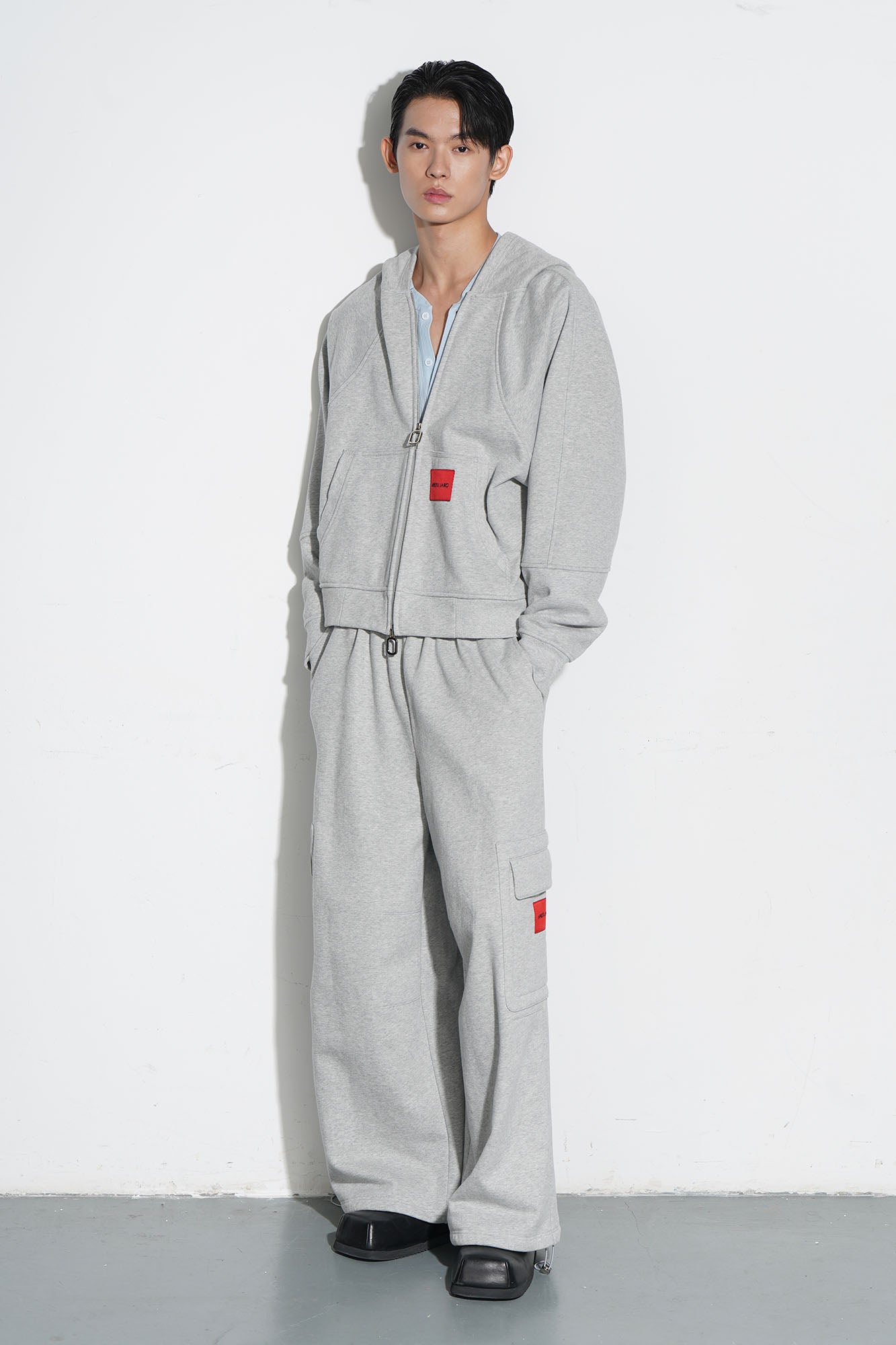 ORAL UTOPIA Fleece-Lined Multi Pocket Sweatpants