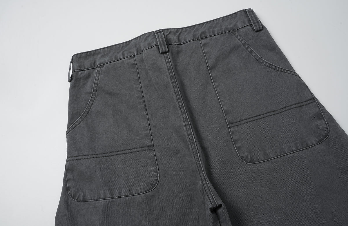 BOTANICA Double-Pleat Cotton Cargo Pants