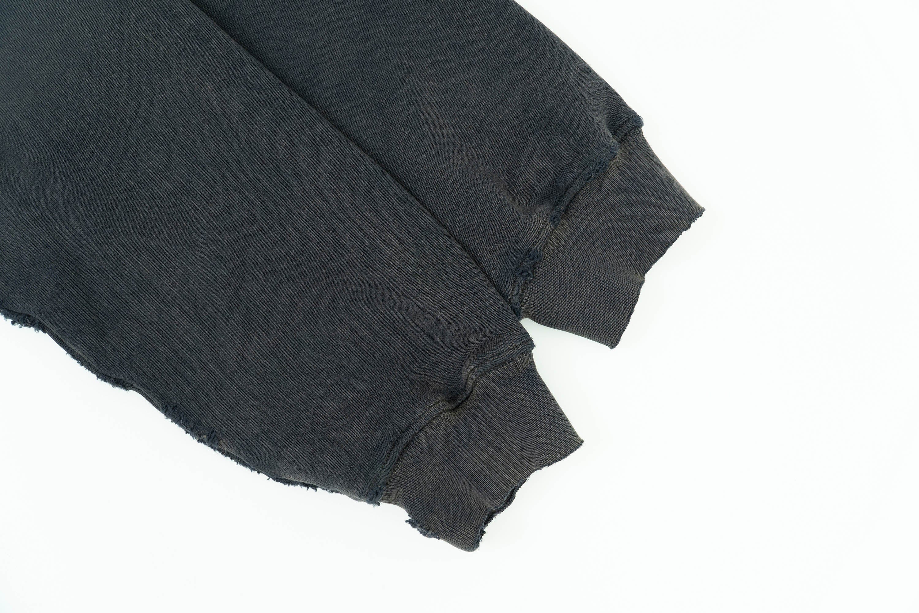 IN EXISTENCE Washed Frayed Graphic Hoodie, premium urban and streetwear designers apparel on PROJECTISR.com, IN EXISTENCE