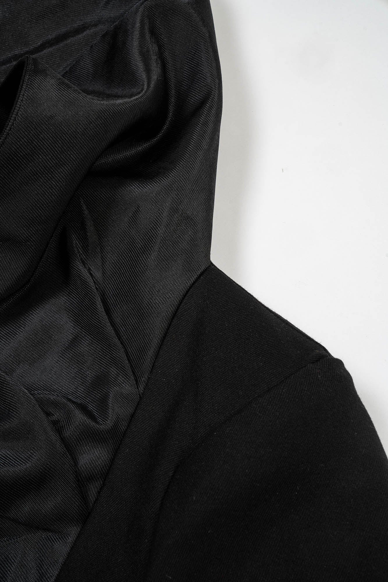 KADAKADA Crinkled Hooded Longline Trench Coat, premium urban and streetwear designers apparel on PROJECTISR.com, KADAKADA