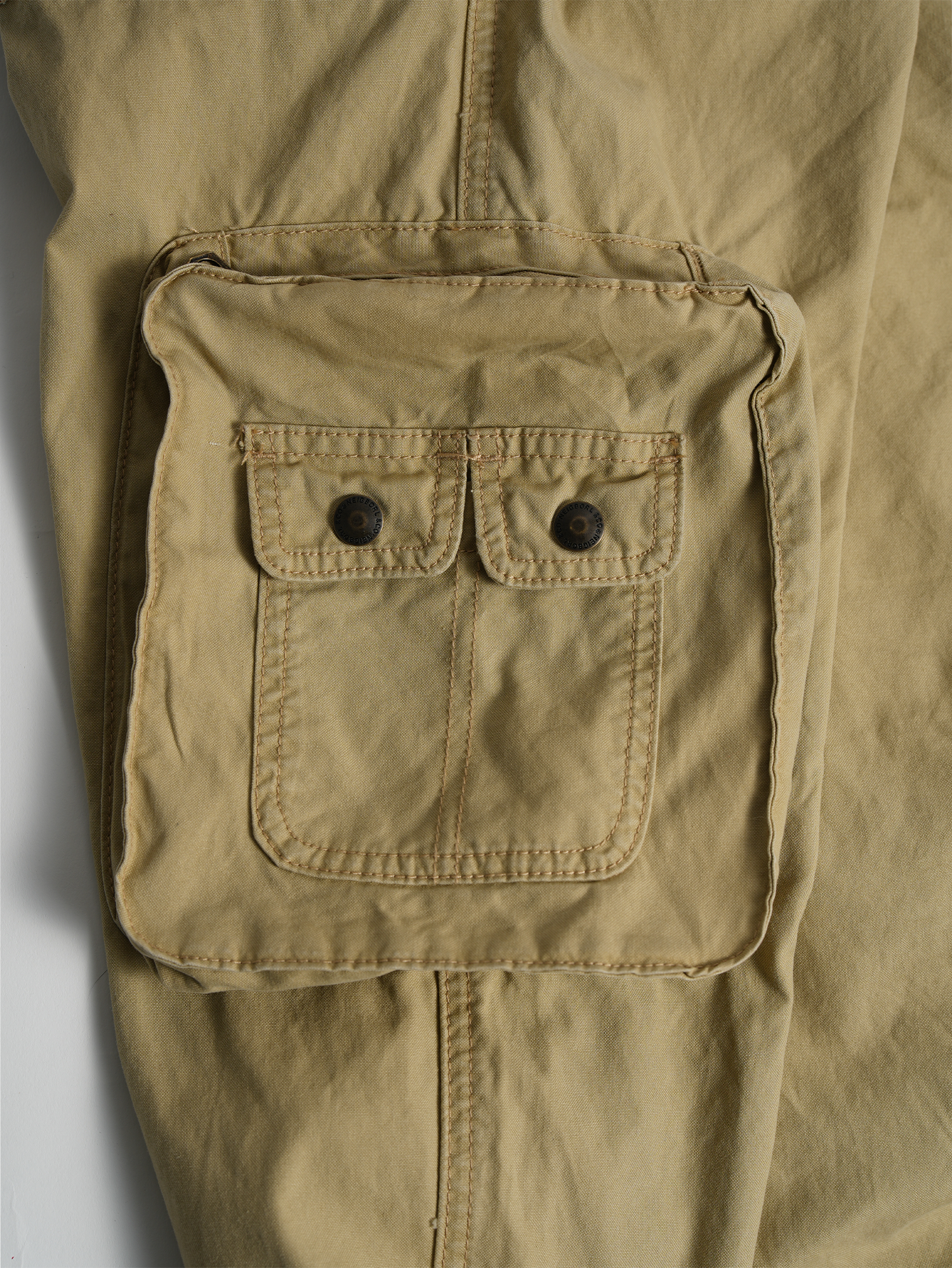 NEIGBORL Retro Spliced Multi-Pocket Cargo Pants