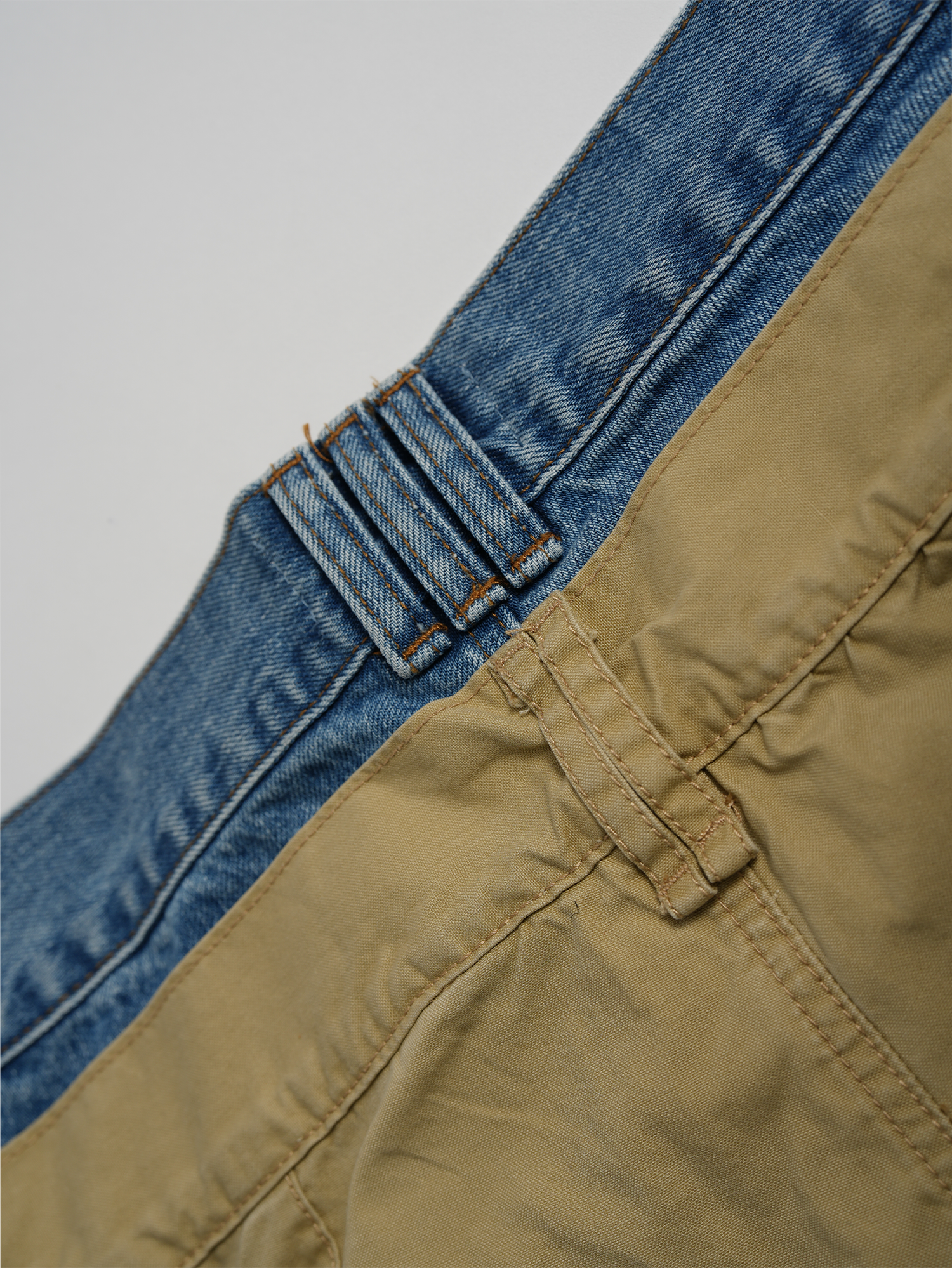 NEIGBORL Retro Spliced Multi-Pocket Cargo Pants