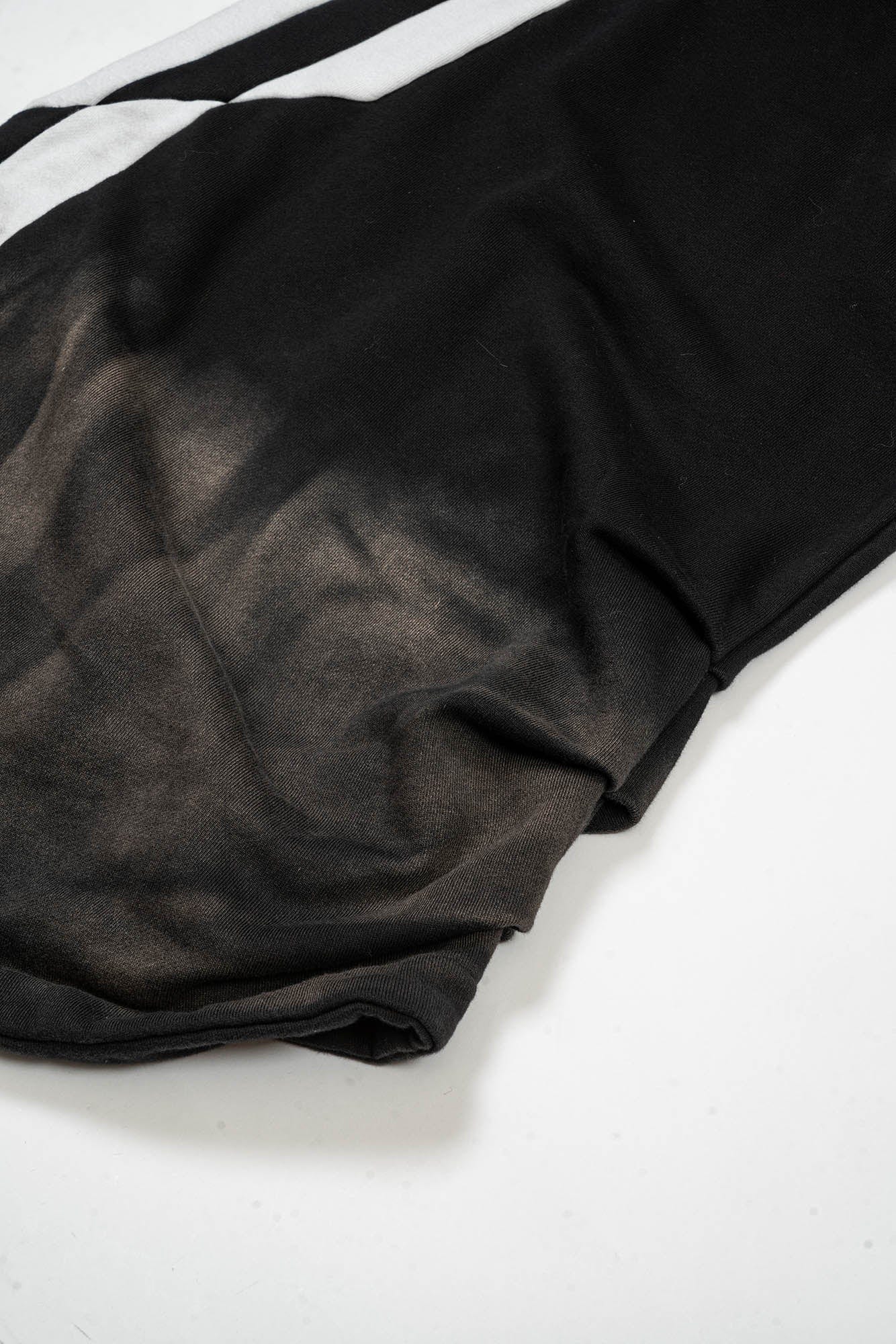 KADAKADA Distressed Three-Stripe Wide-Leg Track Pants, premium urban and streetwear designers apparel on PROJECTISR.com, KADAKADA