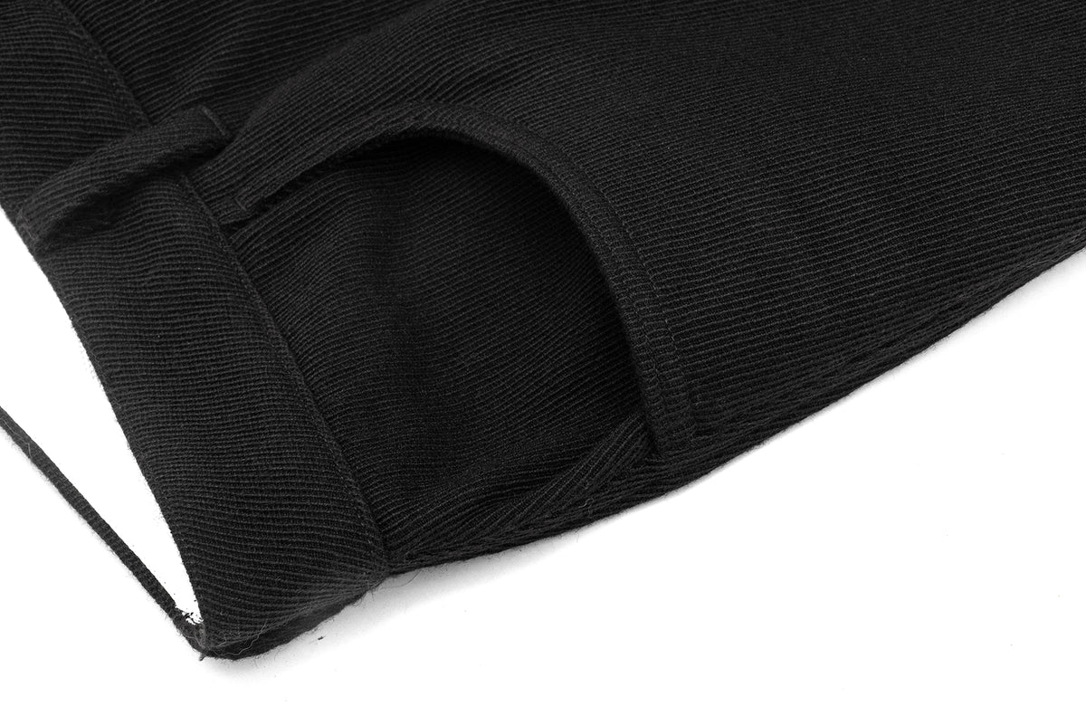 IN EXISTENCE Retro Slim Flared Trousers