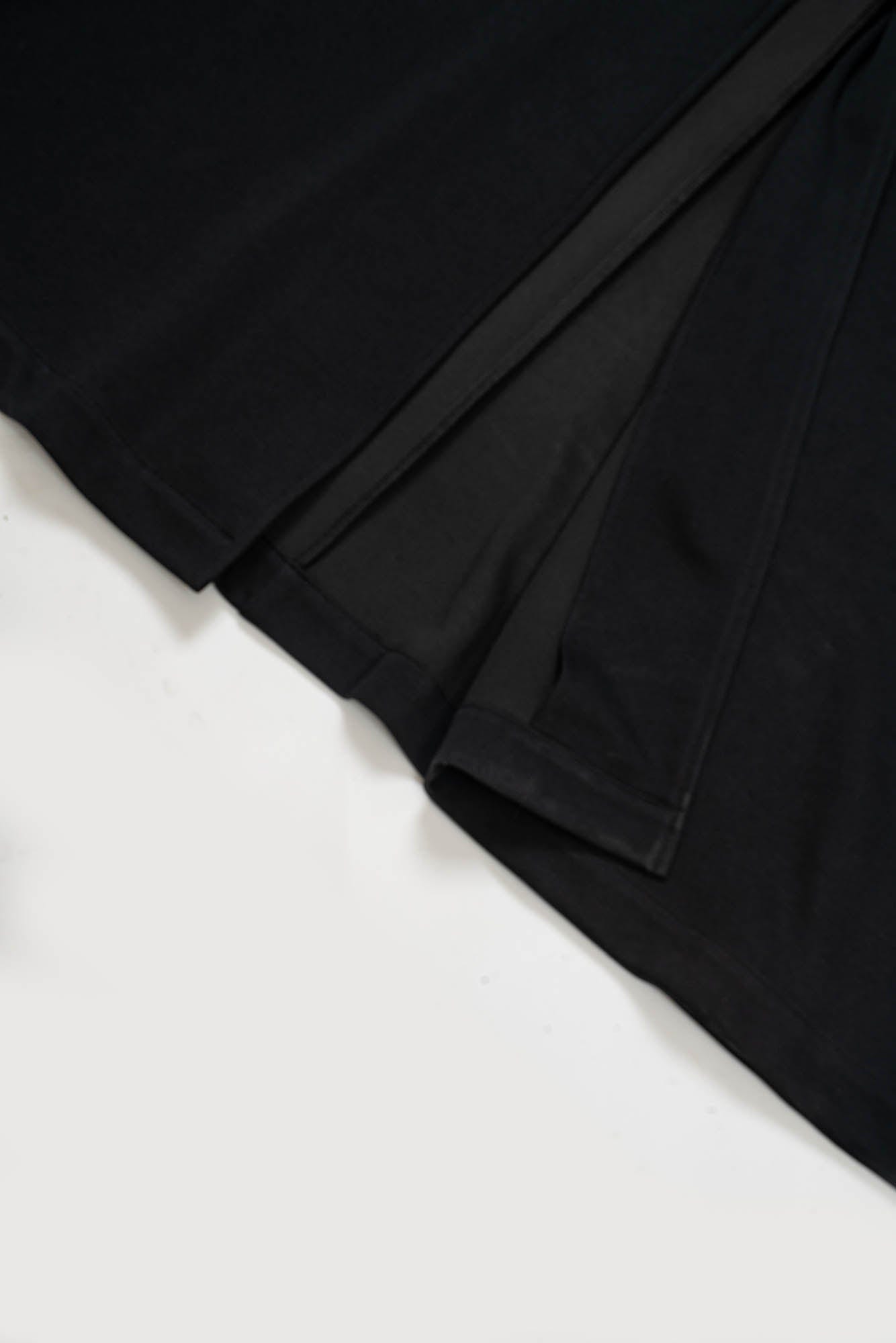 KADAKADA Hooded Pleated Shoulder Cloak, premium urban and streetwear designers apparel on PROJECTISR.com, KADAKADA