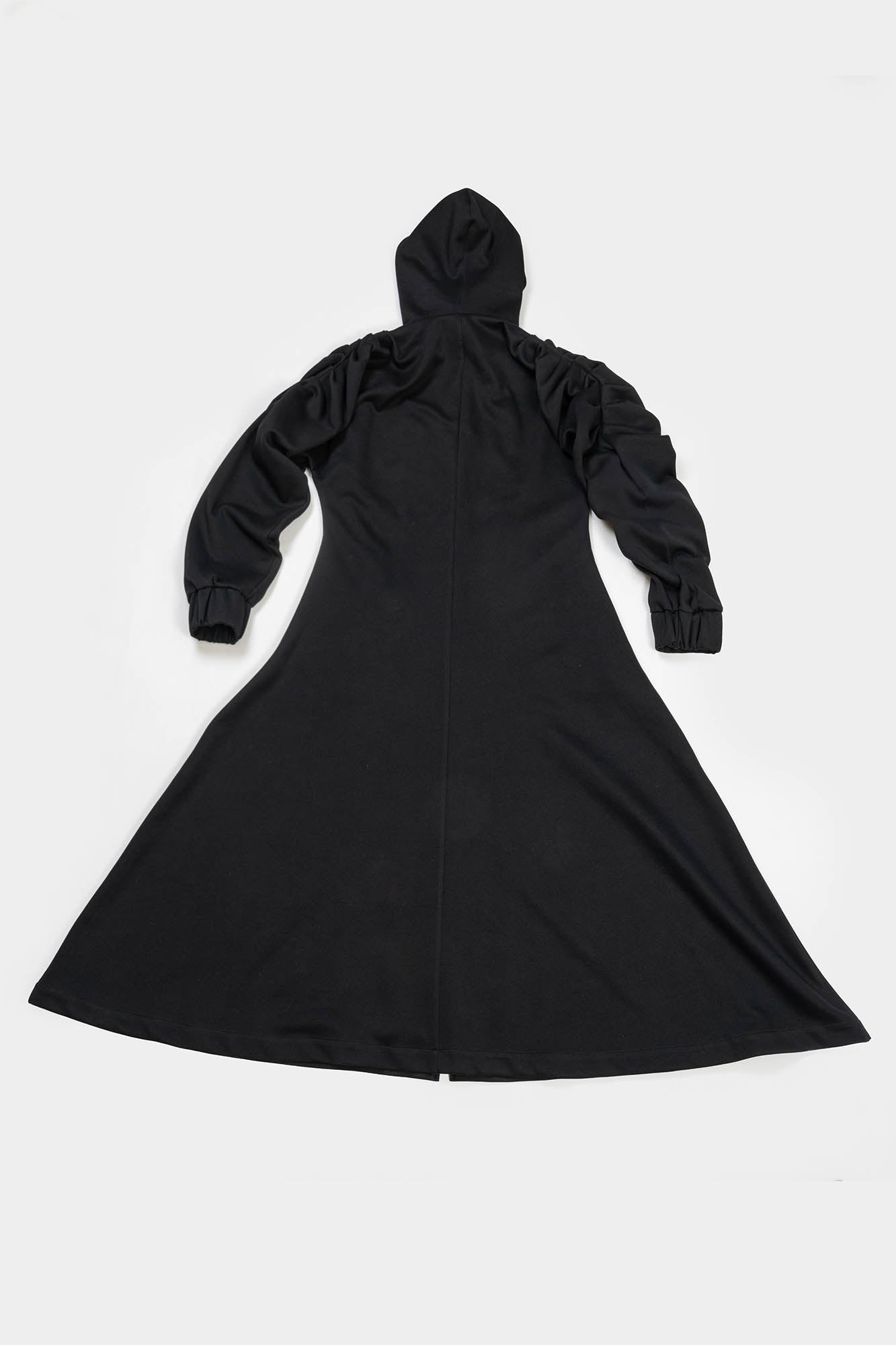 KADAKADA Hooded Pleated Shoulder Cloak, premium urban and streetwear designers apparel on PROJECTISR.com, KADAKADA