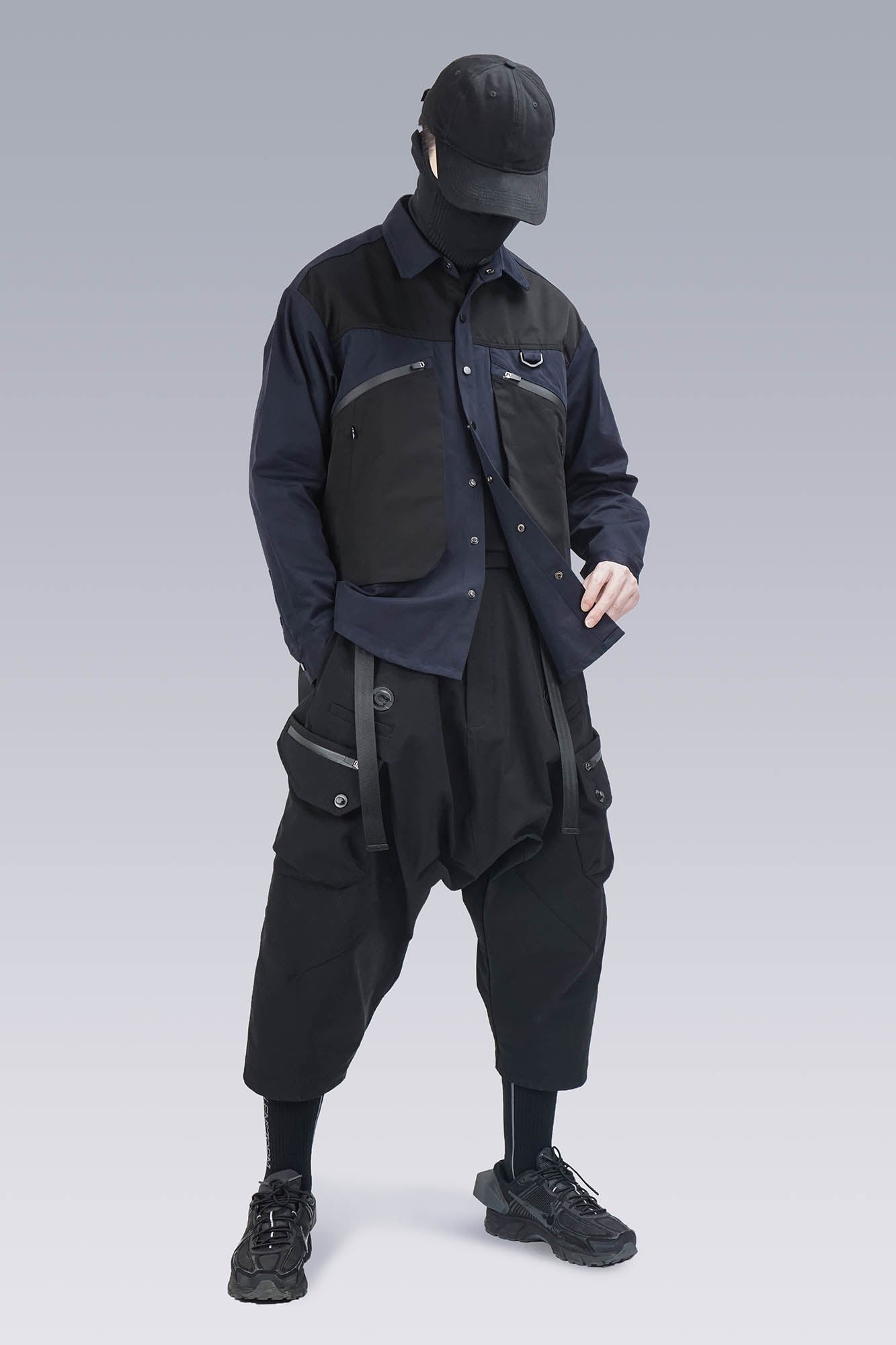 SILENSTORM Tactical Multi-Pocket Utility Shirt, premium urban and streetwear designers apparel on PROJECTISR.com, SILENSTORM