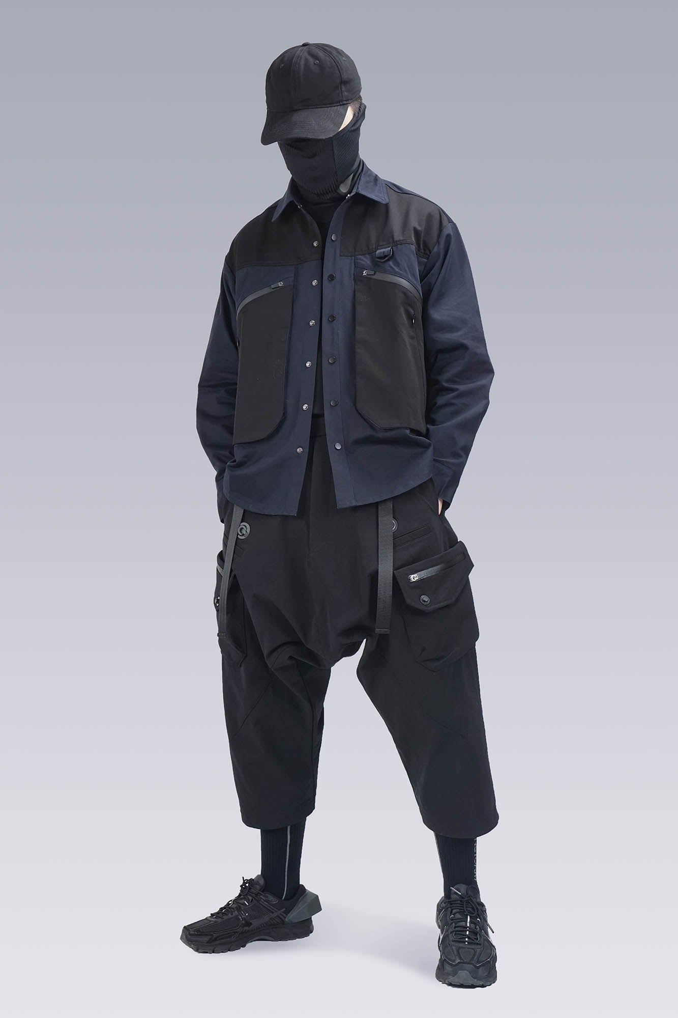 SILENSTORM Tactical Multi-Pocket Utility Shirt, premium urban and streetwear designers apparel on PROJECTISR.com, SILENSTORM