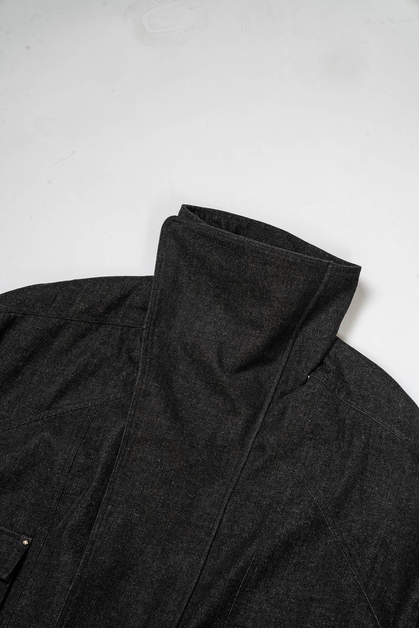 KADAKADA Spiked Multi-Pocket Denim Jacket, premium urban and streetwear designers apparel on PROJECTISR.com, KADAKADA