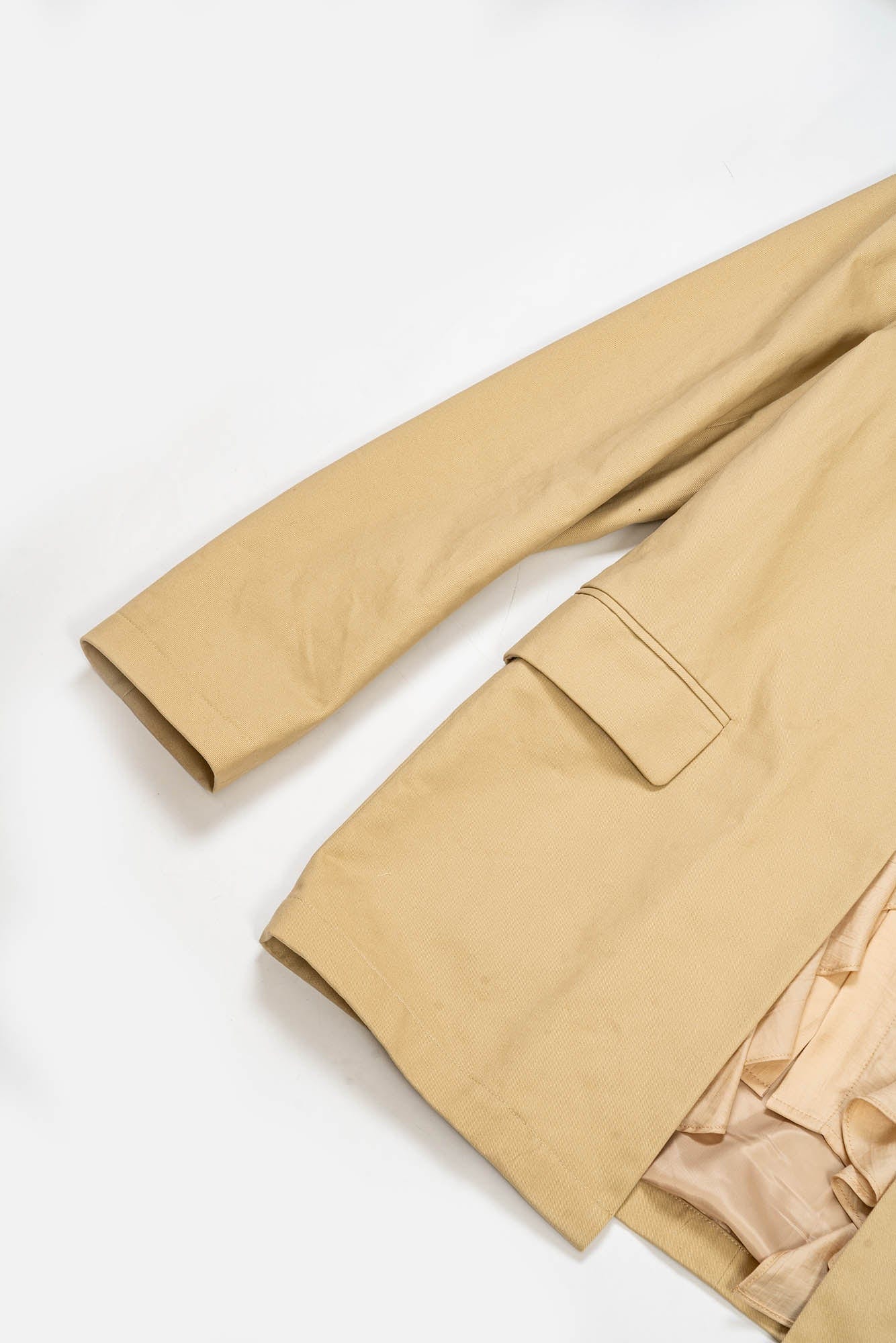 KADAKADA Regal Layered Ruffled Blazer, premium urban and streetwear designers apparel on PROJECTISR.com, KADAKADA