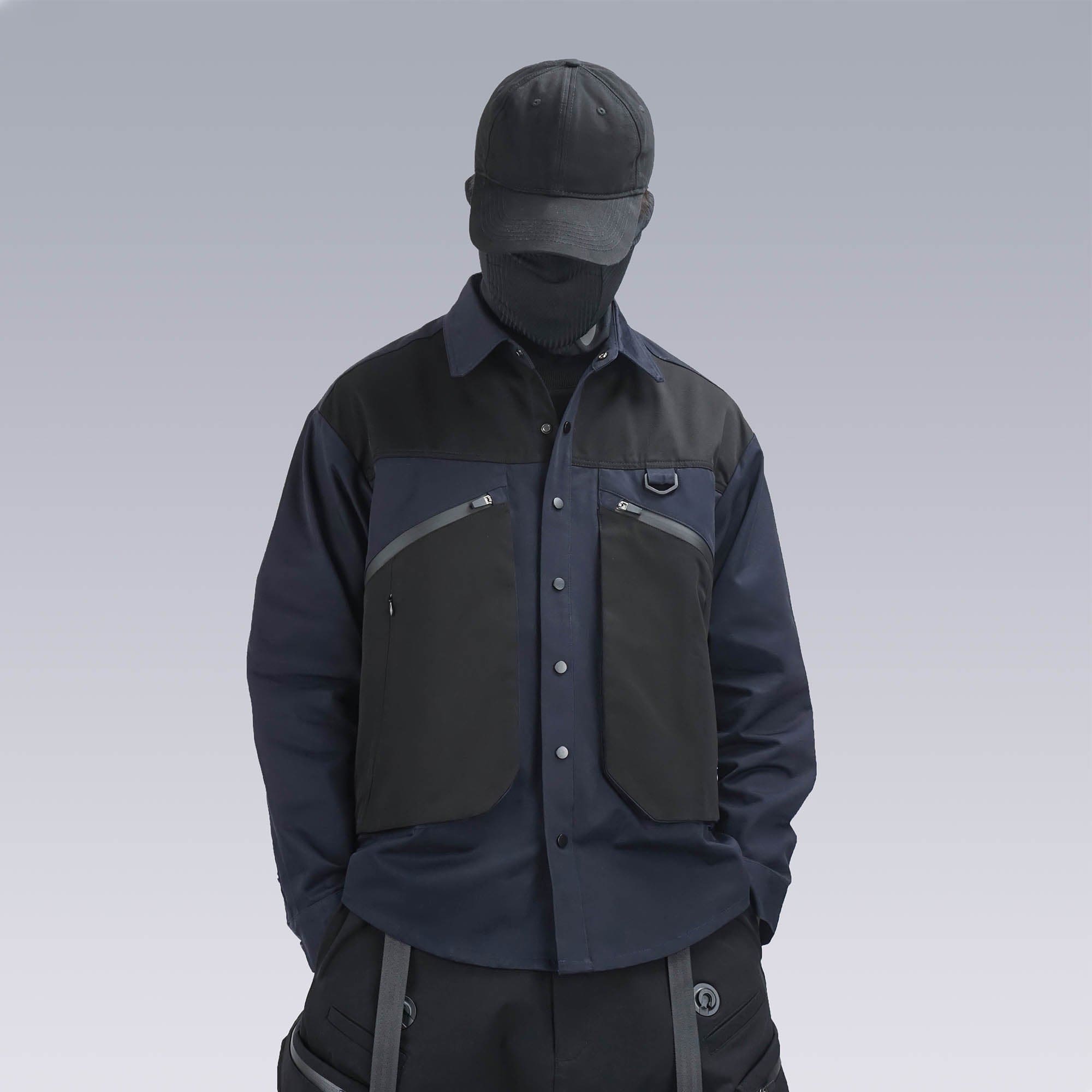 SILENSTORM Tactical Multi-Pocket Utility Shirt, premium urban and streetwear designers apparel on PROJECTISR.com, SILENSTORM