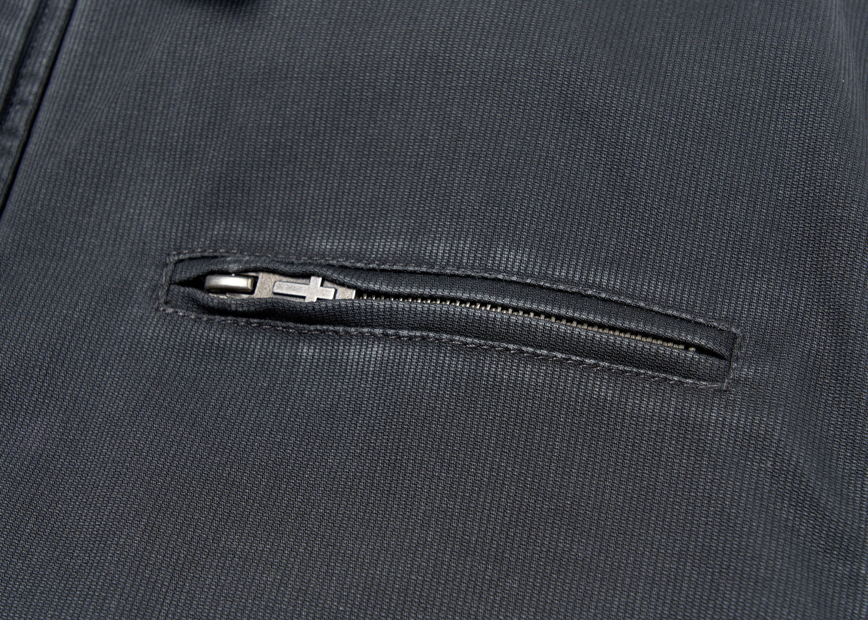 SAVAGEGROWTHWORLD Leather Collar Utility Puffer Jacket