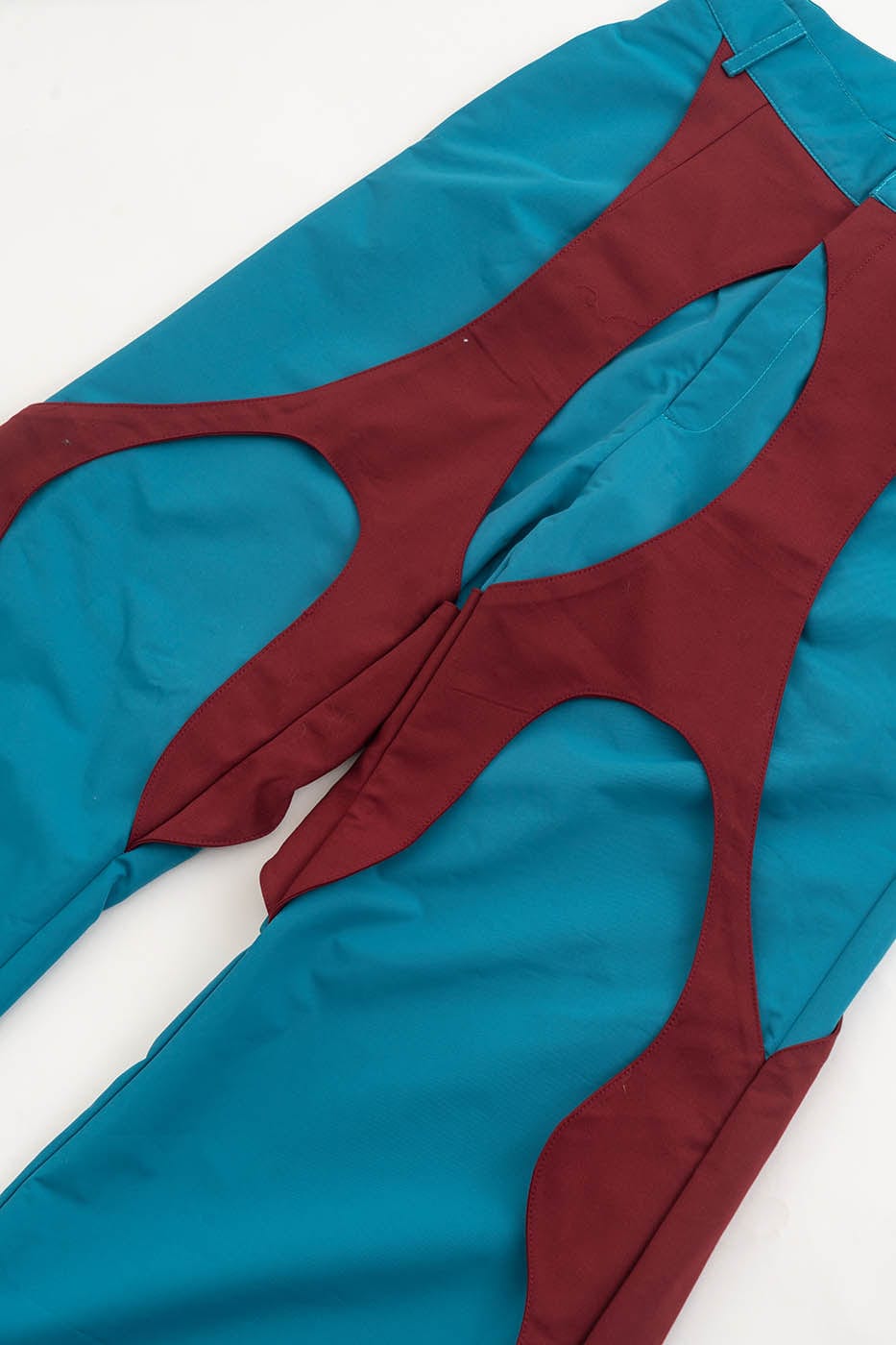 KADAKADA Cosmic Racer Deconstructed Ski Pants, premium urban and streetwear designers apparel on PROJECTISR.com, KADAKADA