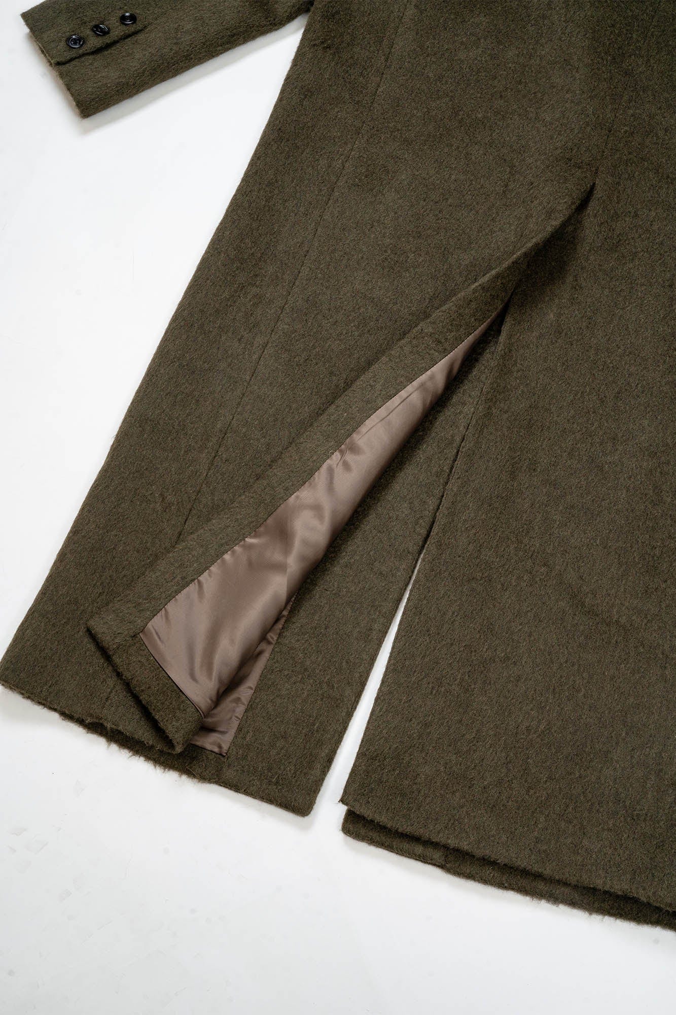 KADAKADA Wool-Blended Oversized Long Coat, premium urban and streetwear designers apparel on PROJECTISR.com, KADAKADA
