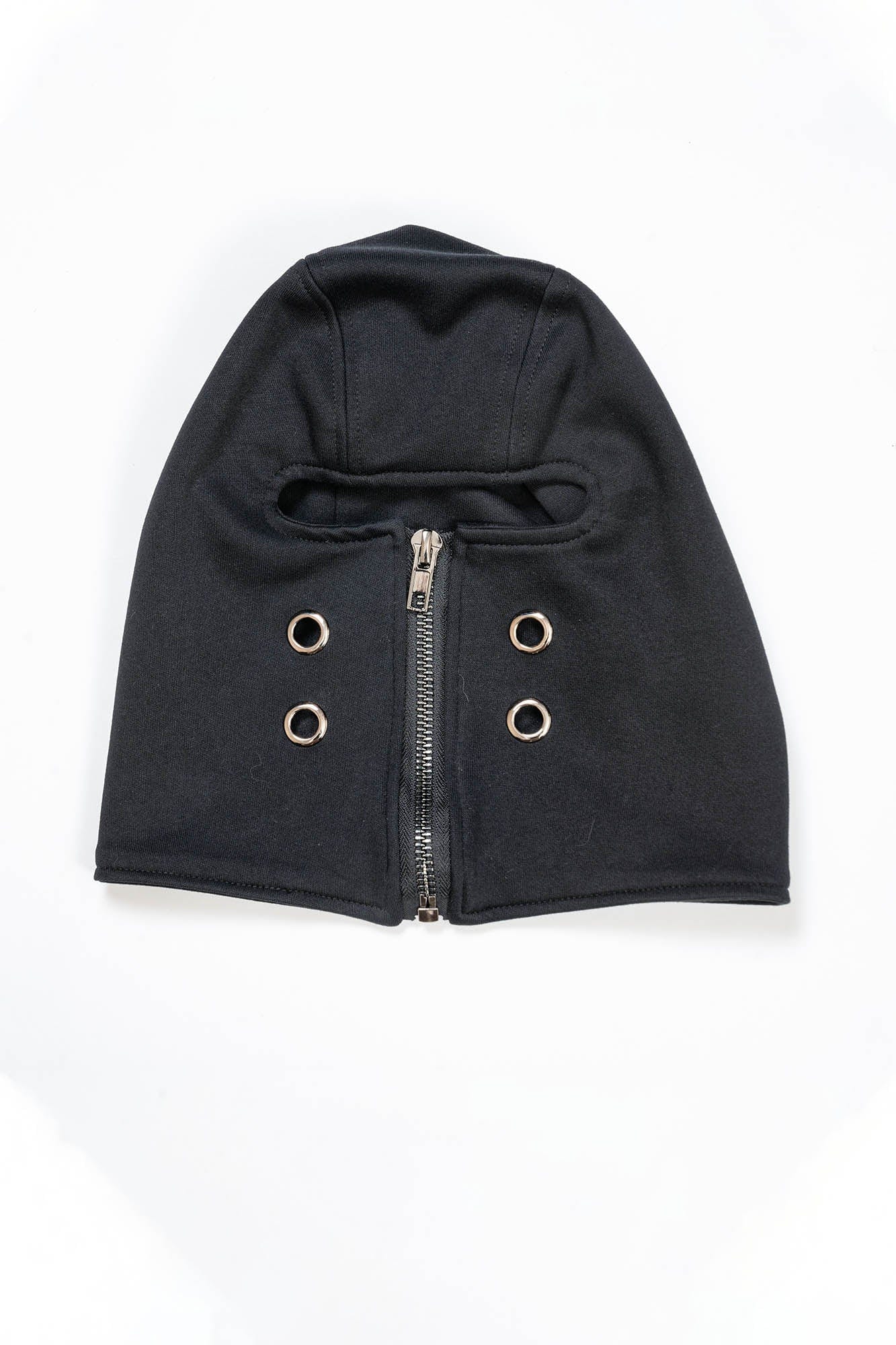 KADAKADA Zippered Grommet Balaclava, premium urban and streetwear designers apparel on PROJECTISR.com, KADAKADA