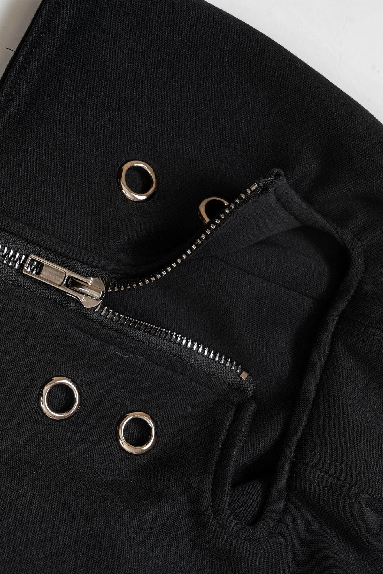 KADAKADA Zippered Grommet Balaclava, premium urban and streetwear designers apparel on PROJECTISR.com, KADAKADA