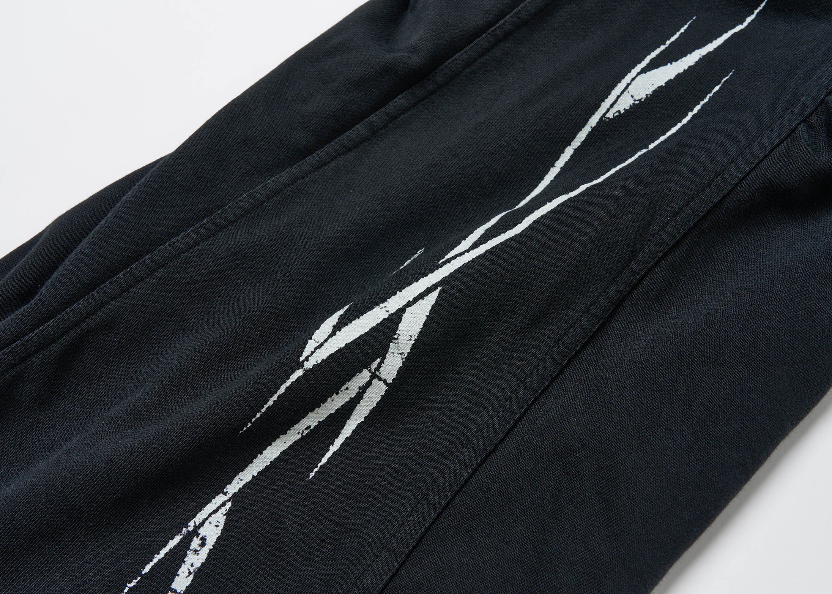 SAVAGEGROWTHWORLD Distressed Pleated Drawstring Baggy Pants, premium urban and streetwear designers apparel on PROJECTISR.com, SAVAGEGROWTHWORLD
