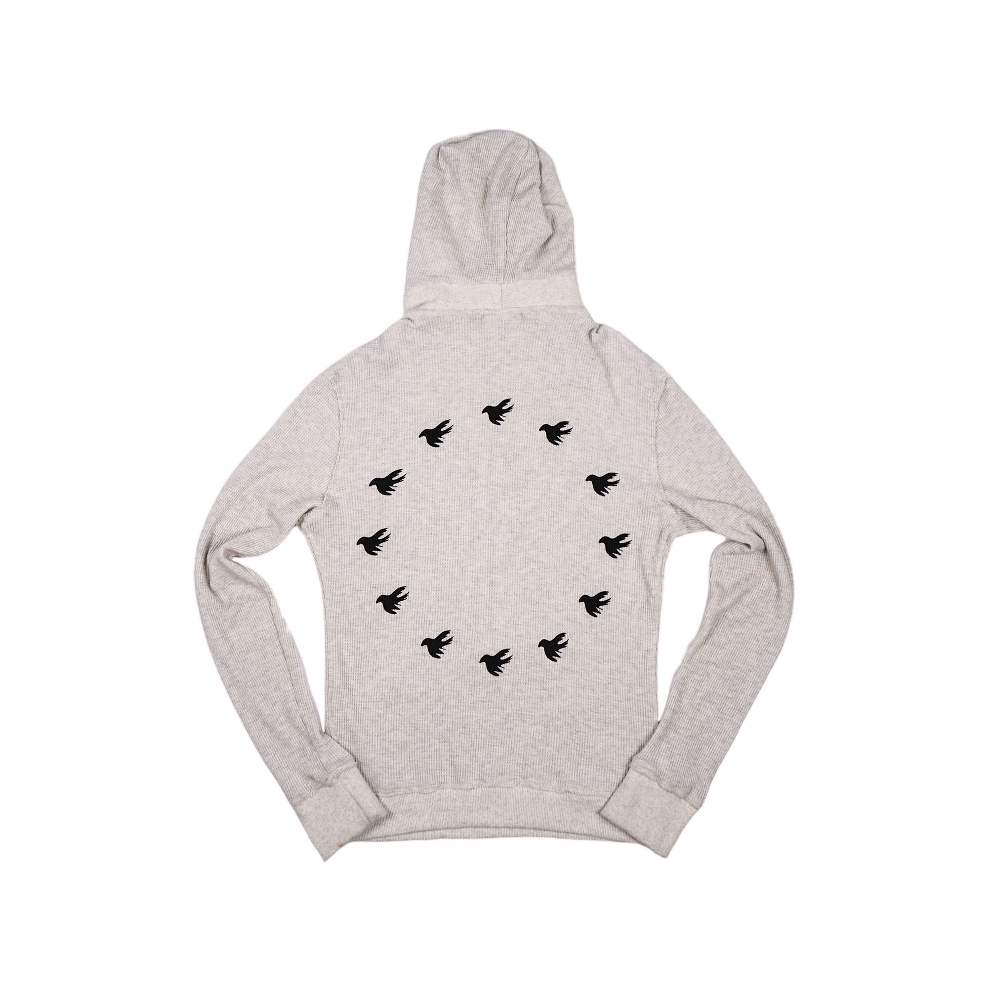 VINKID Pigeon Circle Waffle Half-Zip Hoodie, premium urban and streetwear designers apparel on PROJECTISR.com, VINKID