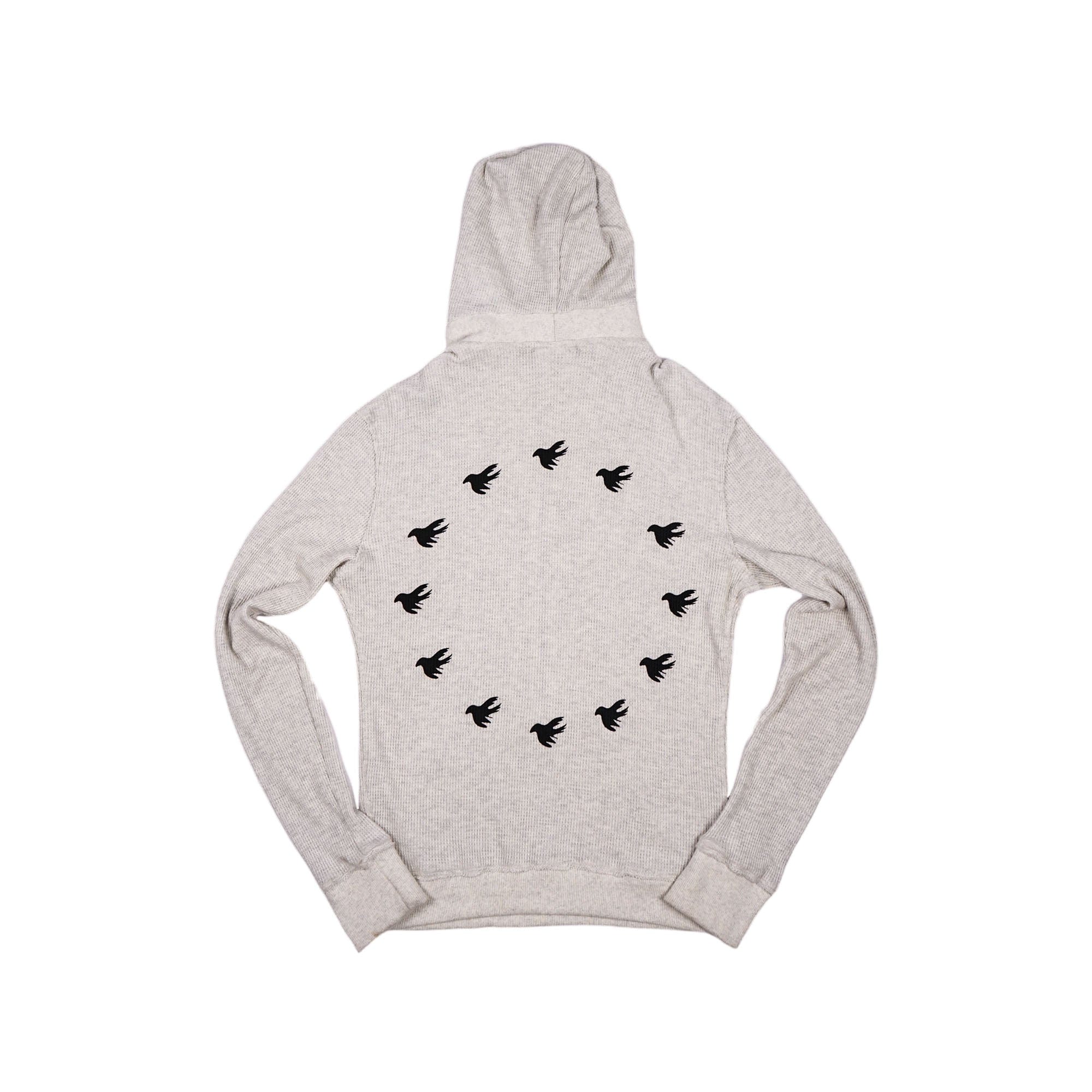 VINKID Pigeon Circle Waffle Half-Zip Hoodie, premium urban and streetwear designers apparel on PROJECTISR.com, VINKID