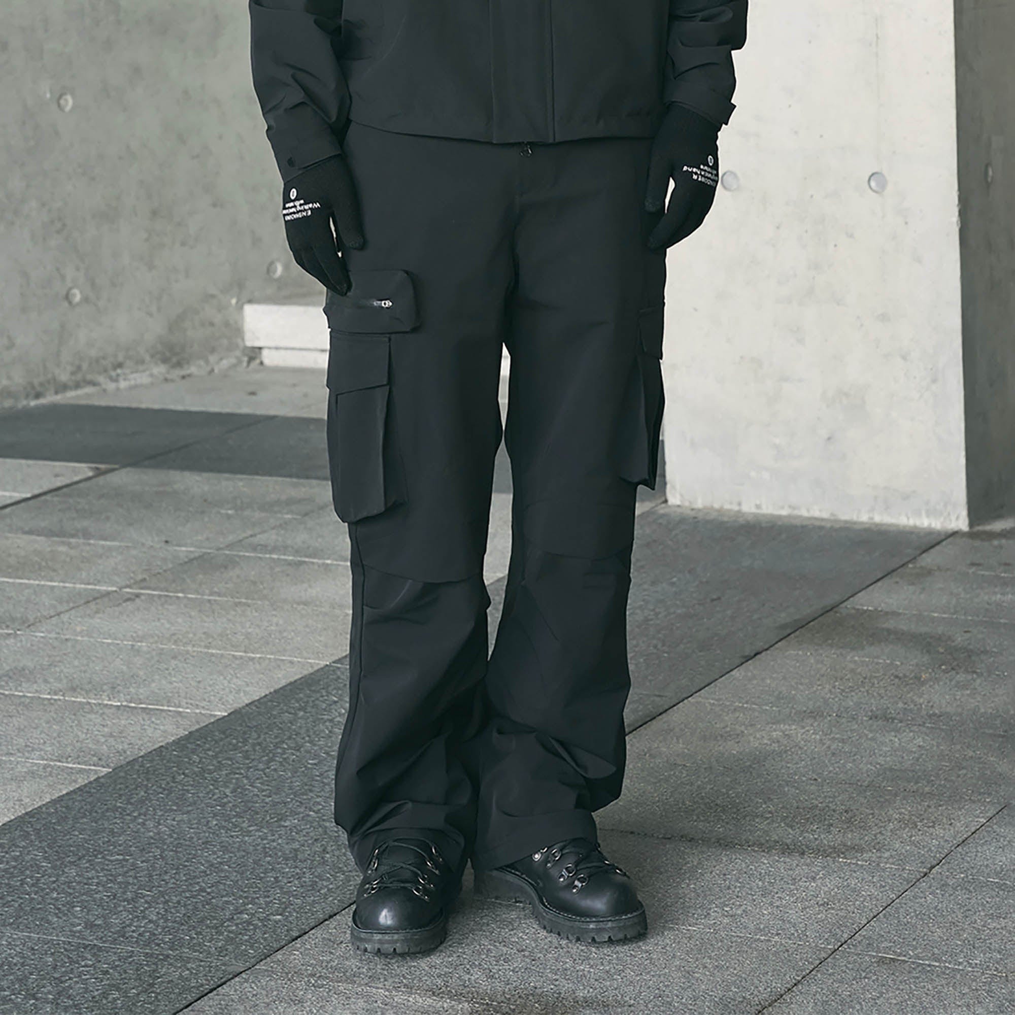 ENSHADOWER Modern Multi-Pocket Pleated Waterproof Pants, premium urban and streetwear designers apparel on PROJECTISR.com, ENSHADOWER