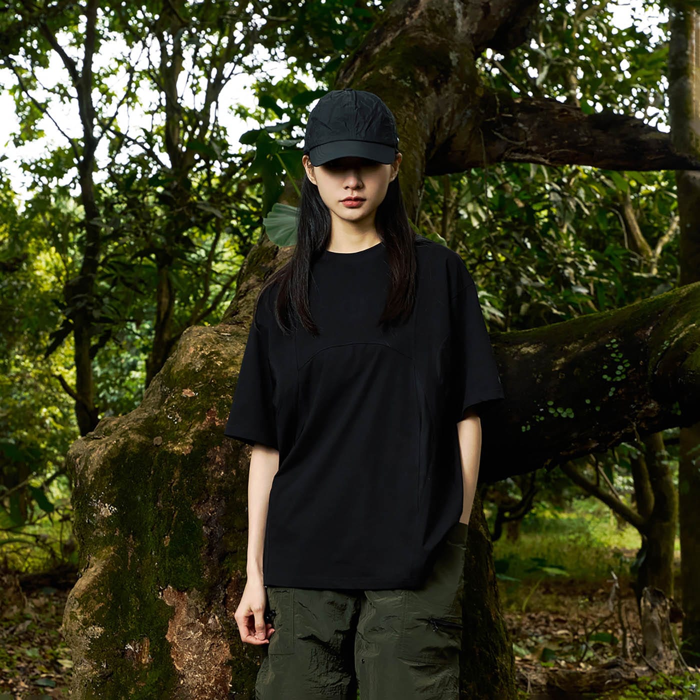 ENSHADOWER Arc Spliced Sorona T-Shirt, premium urban and streetwear designers apparel on PROJECTISR.com, ENSHADOWER