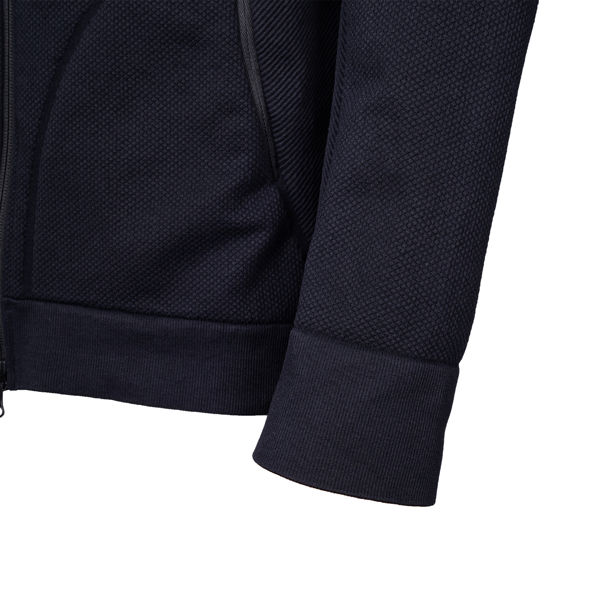 CATSSTAC Seamless Knit Mock-Neck Jacket
