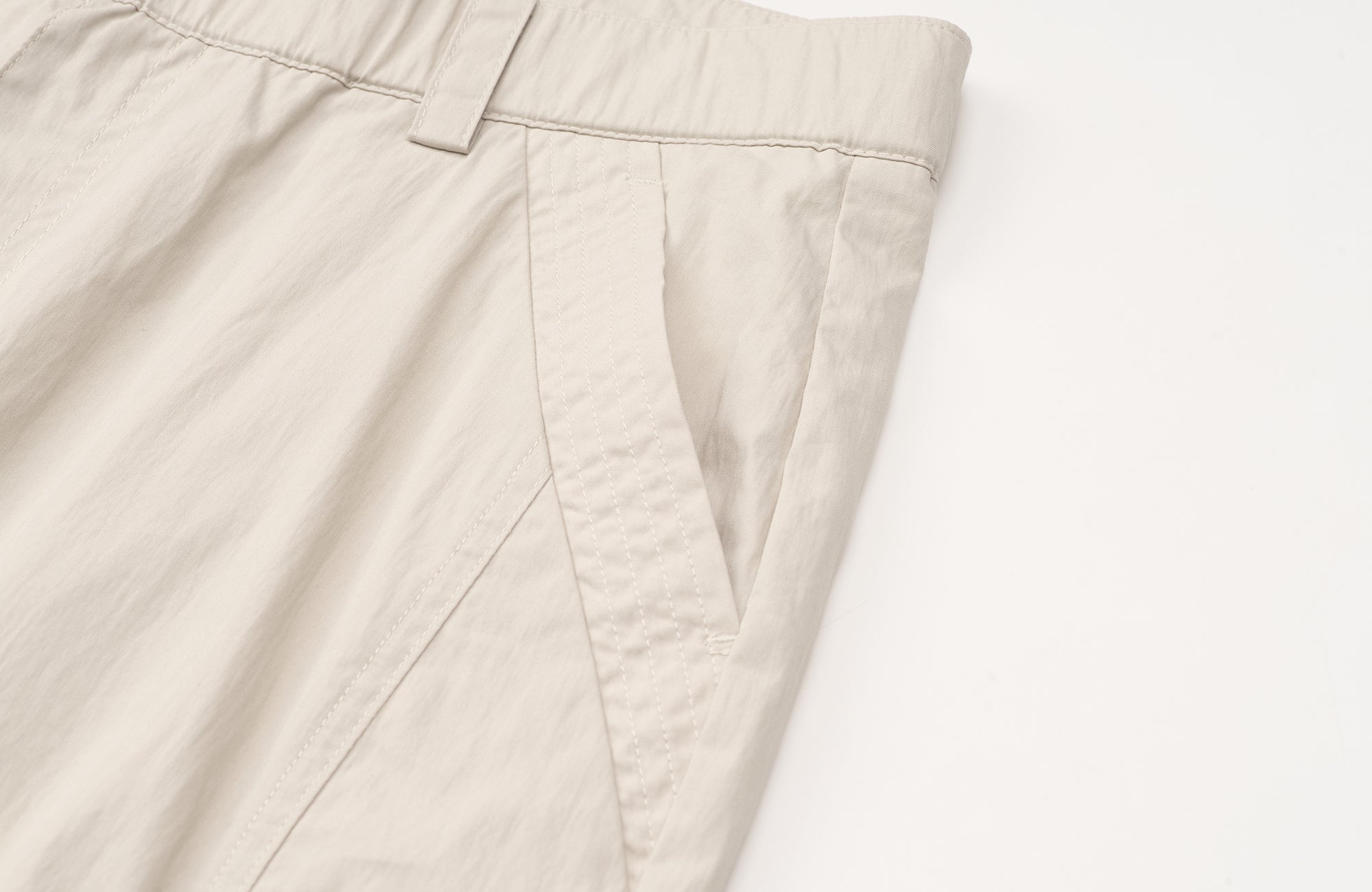 ROARINGWILD A ARCH Essential Drawstring Parachute Pants