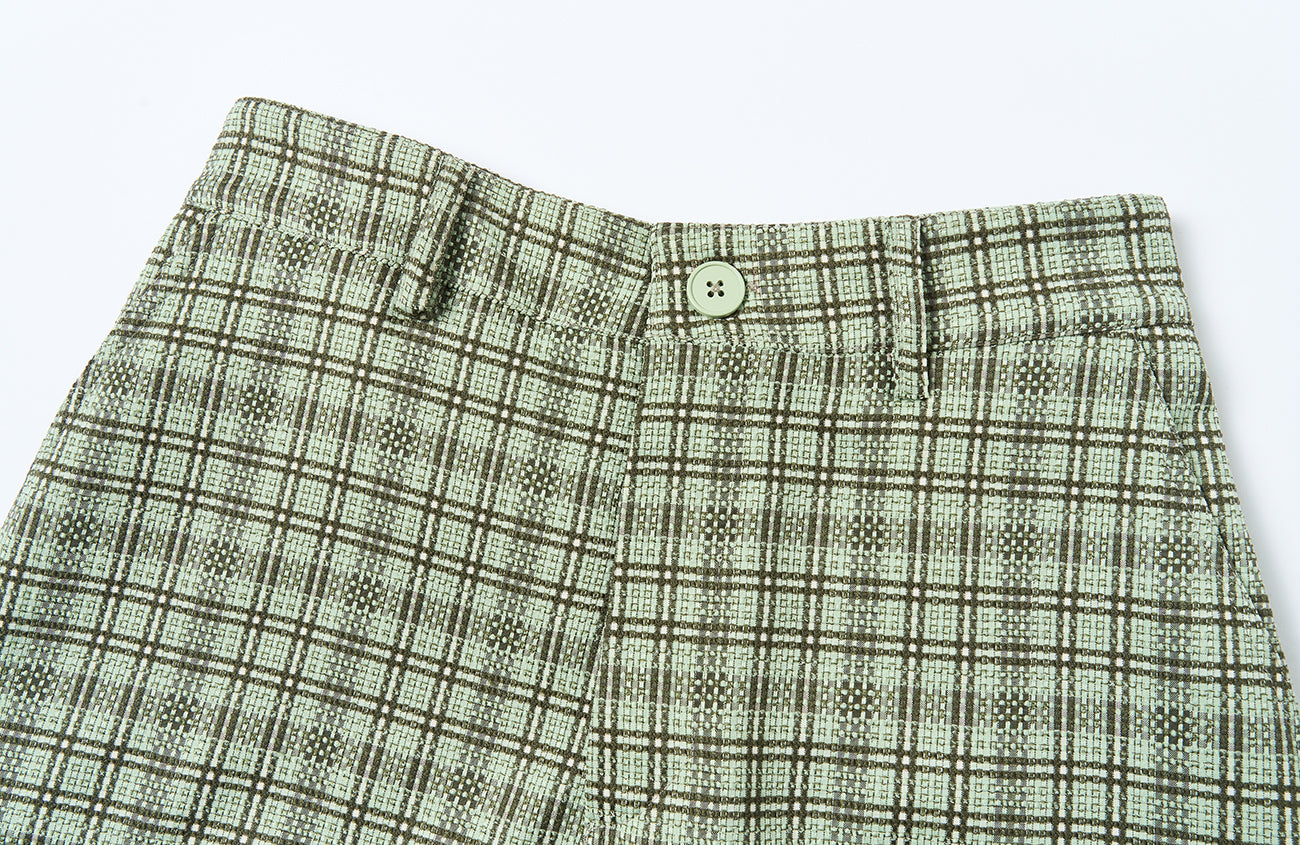 SAVAGEGROWTHWORLD Plaid Utility Parachute Cargo Pants, premium urban and streetwear designers apparel on PROJECTISR.com, SAVAGEGROWTHWORLD