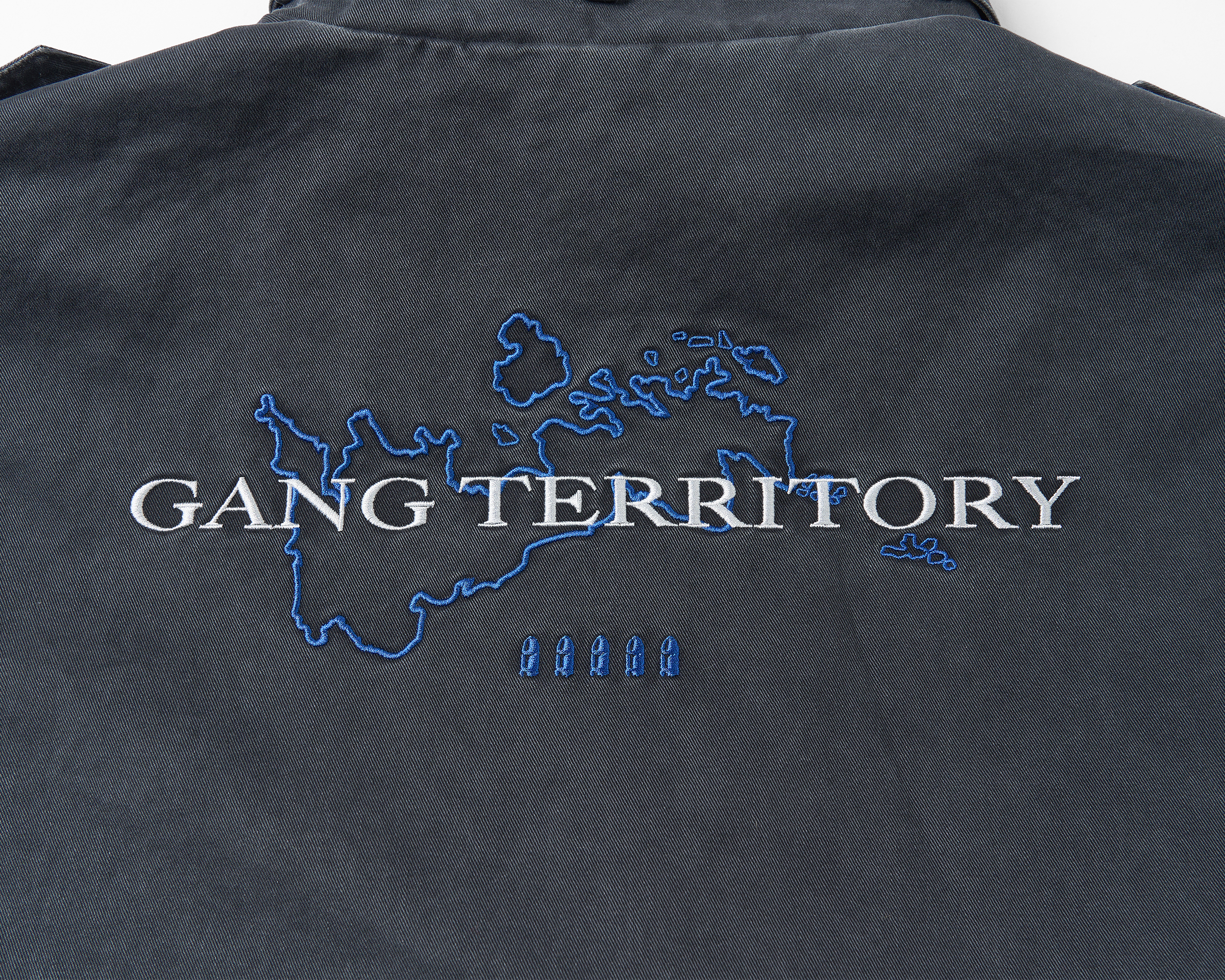 SAVAGEGROWTHWORLD Washed Canvas Multi-Pocket Utility Jacket, premium urban and streetwear designers apparel on PROJECTISR.com, SAVAGEGROWTHWORLD