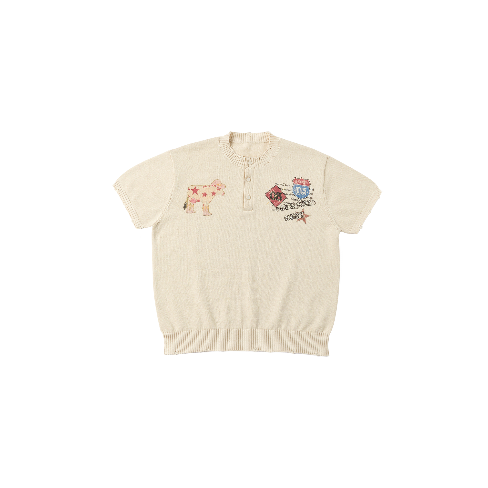 SAVAGEGROWTHWORLD Digital Print Knit Boxy Tee, premium urban and streetwear designers apparel on PROJECTISR.com, SAVAGEGROWTHWORLD