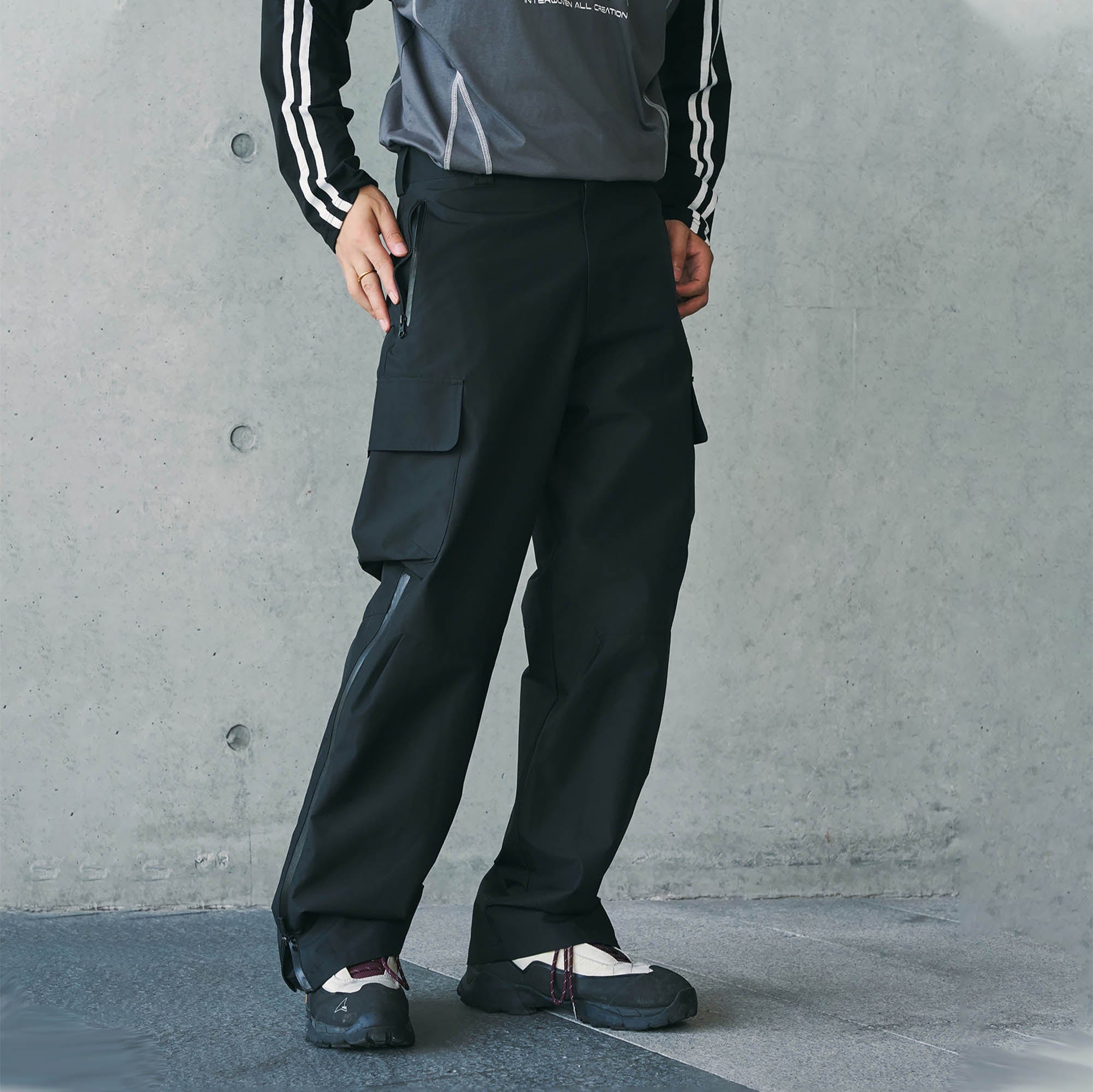 ENSHADOWER Multi-Pocket Waterproof Half-Zip Pants, premium urban and streetwear designers apparel on PROJECTISR.com, ENSHADOWER