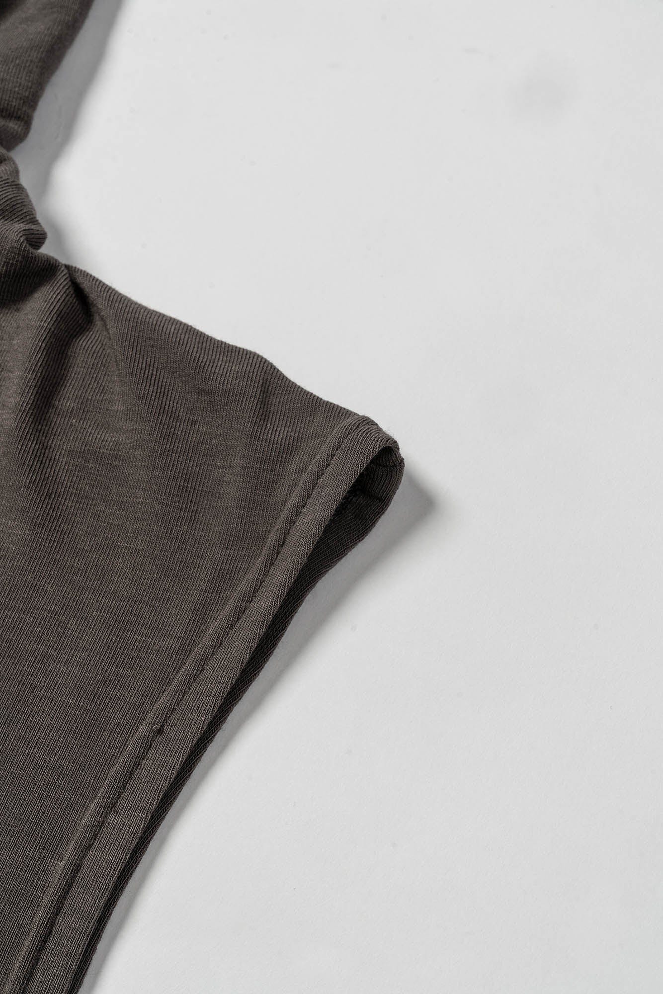 KADAKADA Draped Sheer High-Neck Tank Top, premium urban and streetwear designers apparel on PROJECTISR.com, KADAKADA