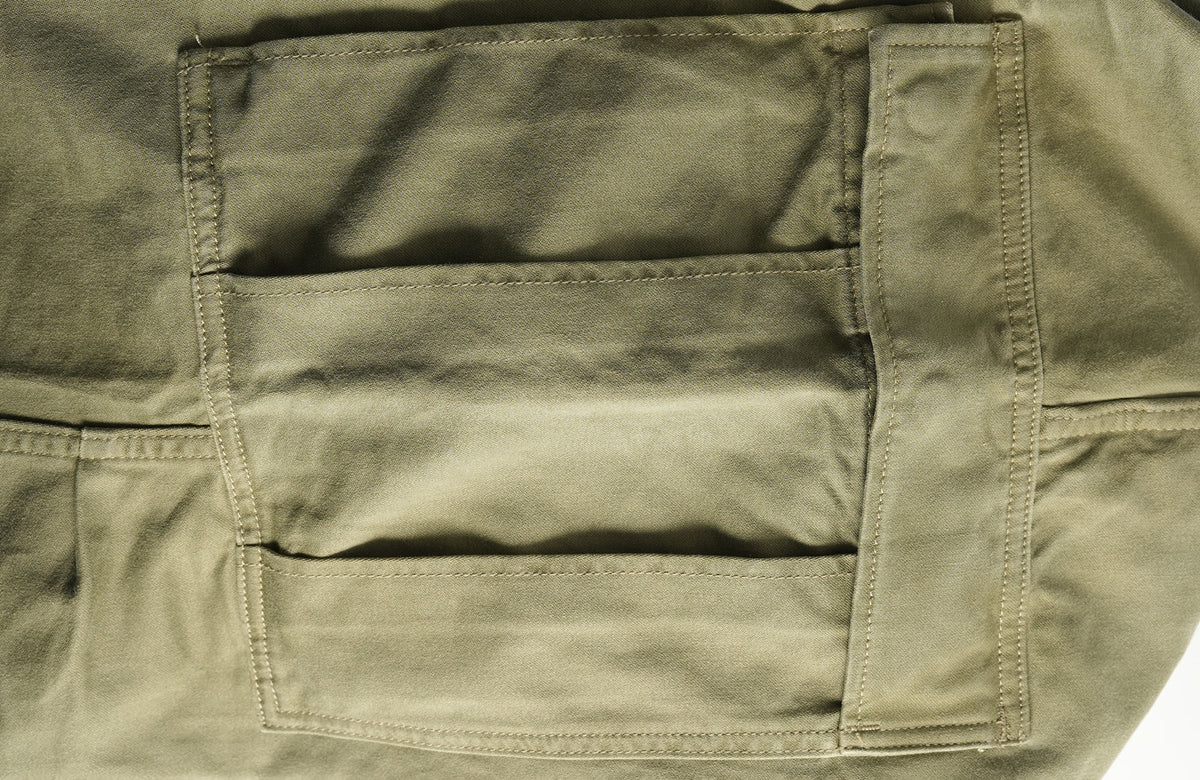 NEIGBORL Retro Camo Multi-Pocket Straight-Leg Cargo Pants