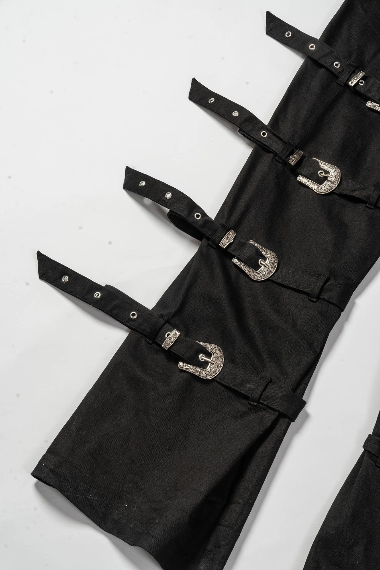 KADAKADA Buckled Bondage Pants, premium urban and streetwear designers apparel on PROJECTISR.com, KADAKADA
