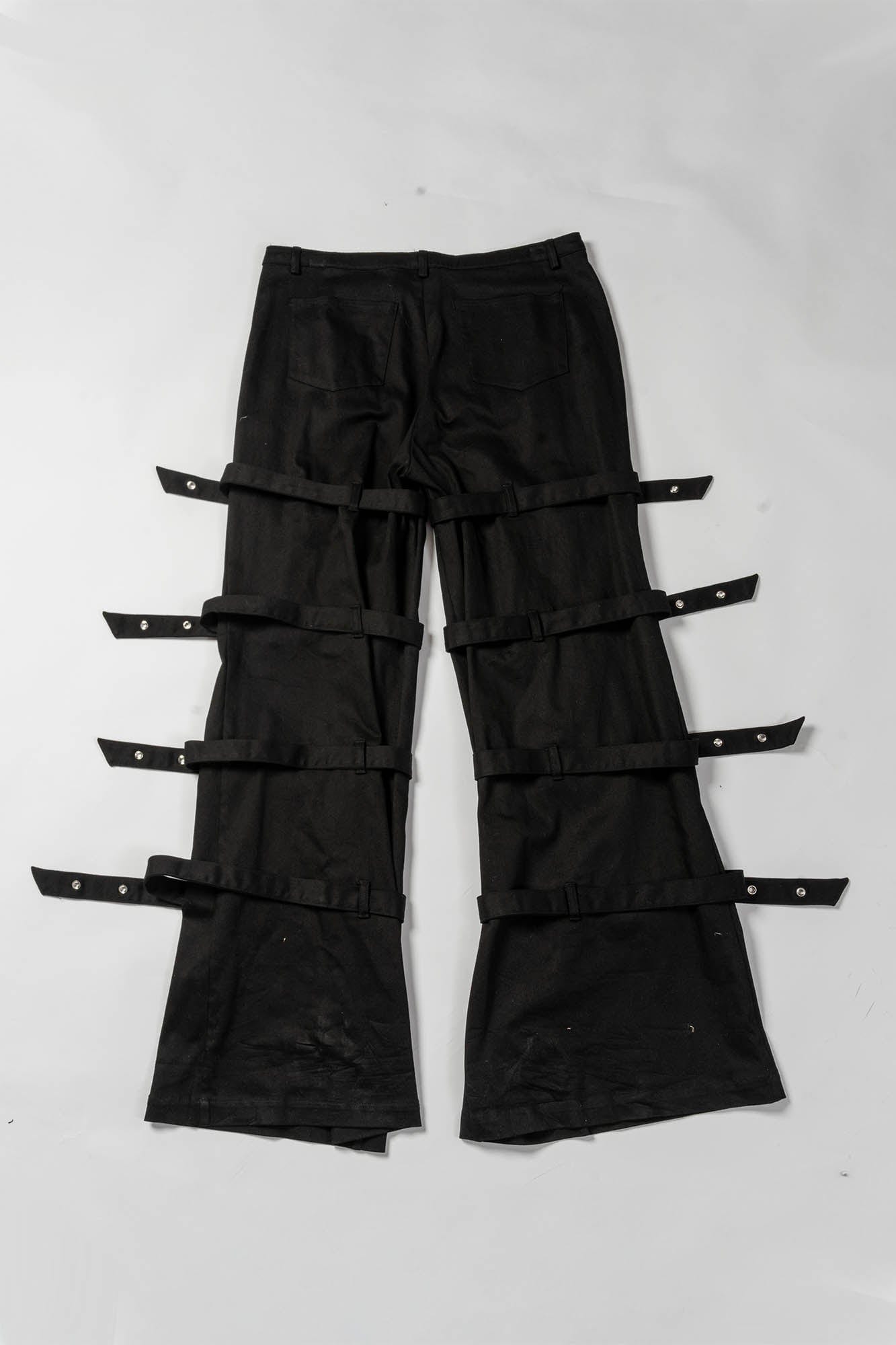 KADAKADA Buckled Bondage Pants, premium urban and streetwear designers apparel on PROJECTISR.com, KADAKADA