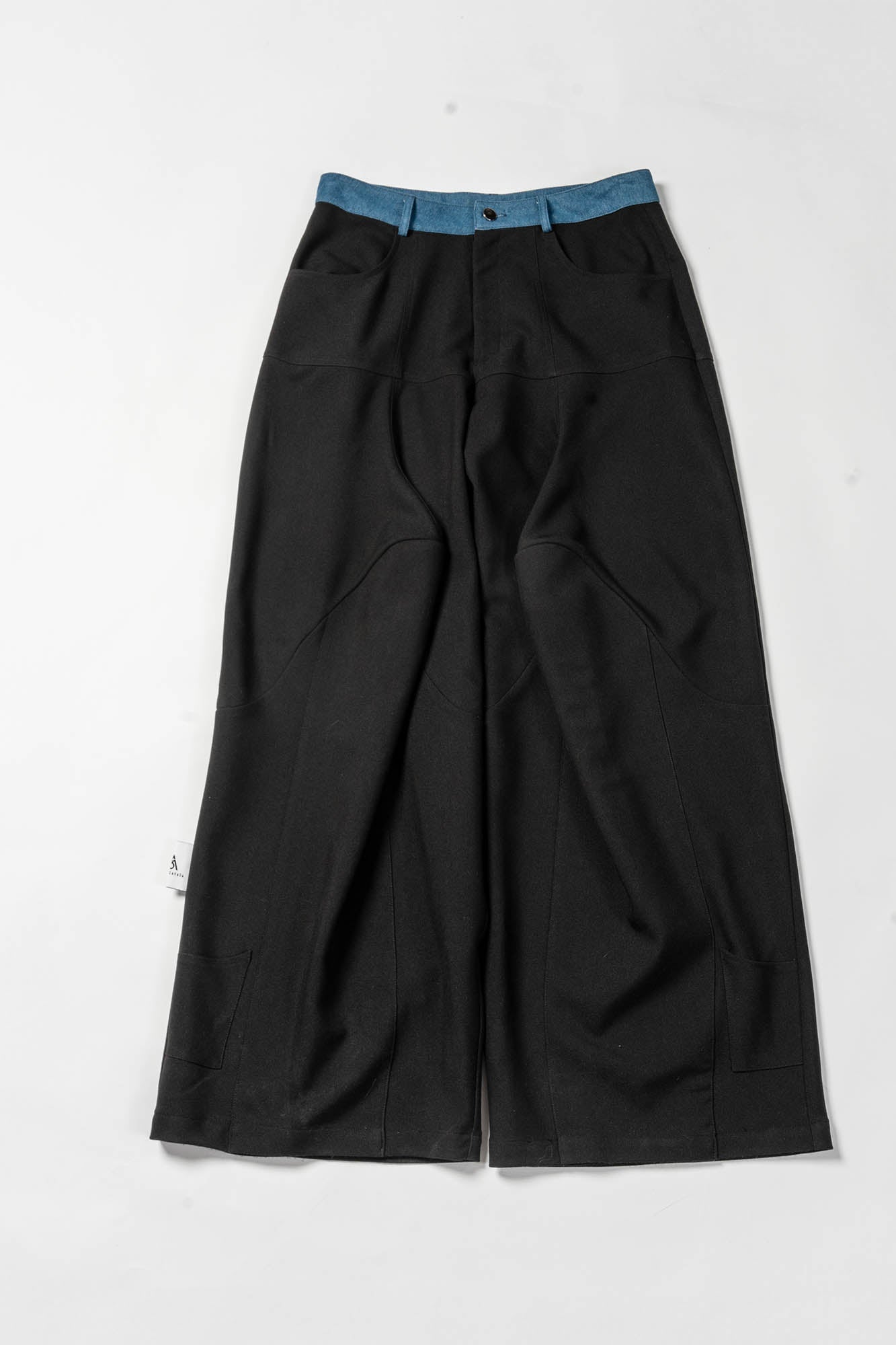 KADAKADA Spliced Oversized Suit Pants, premium urban and streetwear designers apparel on PROJECTISR.com, KADAKADA