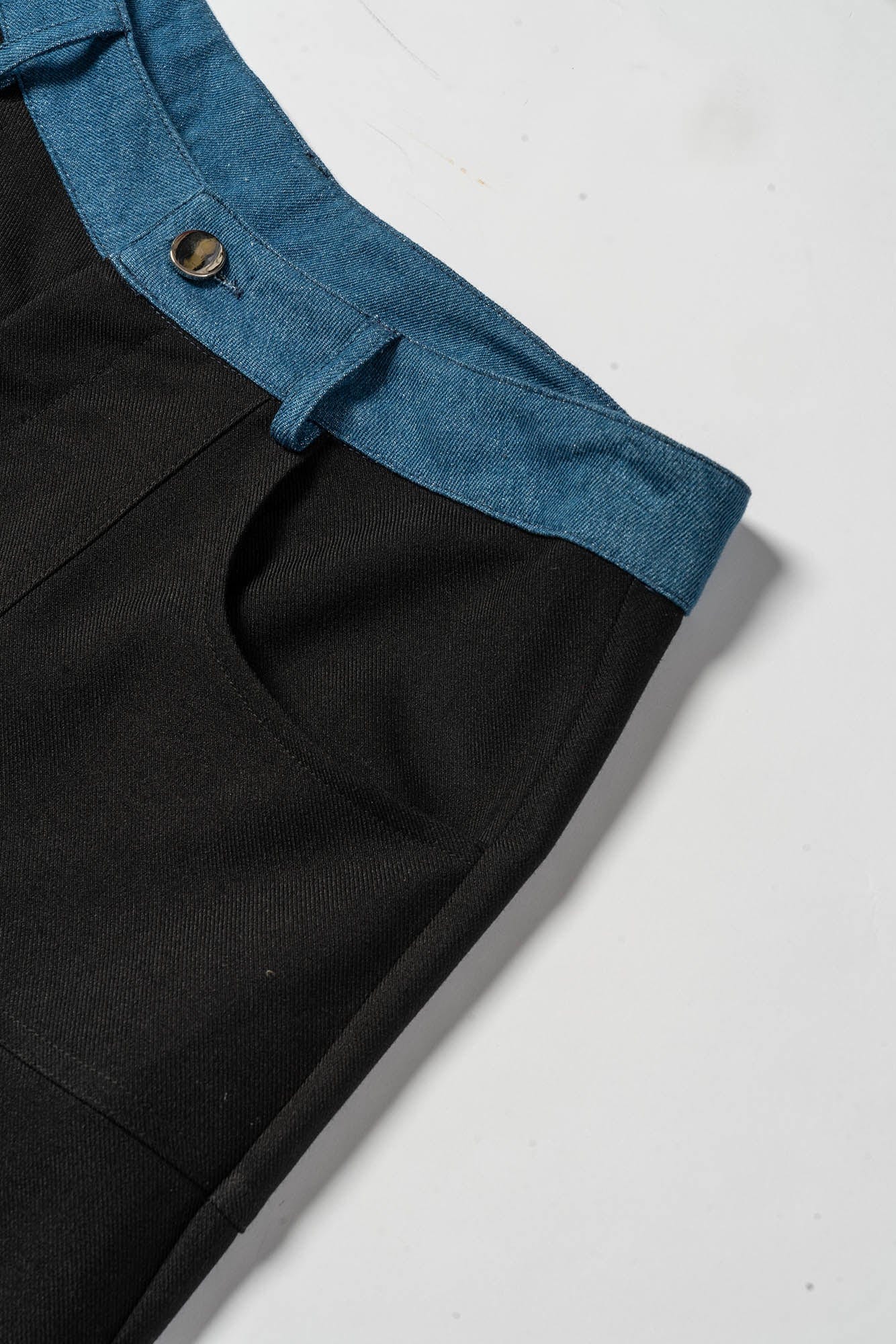 KADAKADA Spliced Oversized Suit Pants, premium urban and streetwear designers apparel on PROJECTISR.com, KADAKADA