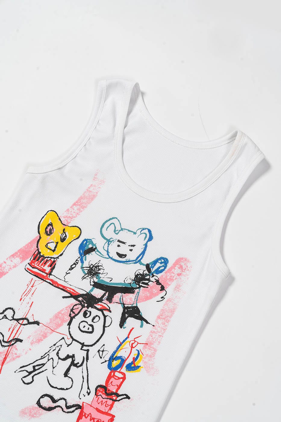 KADAKADA Doodle Graphics Tank Top, premium urban and streetwear designers apparel on PROJECTISR.com, KADAKADA