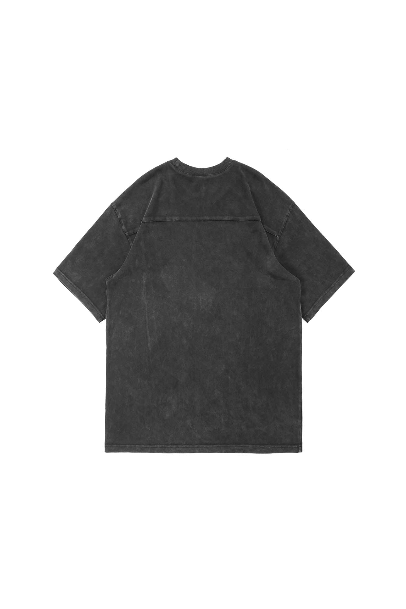 SILENSTORM Washed Paneled Side Pocket T-Shirt, premium urban and streetwear designers apparel on PROJECTISR.com, SILENSTORM