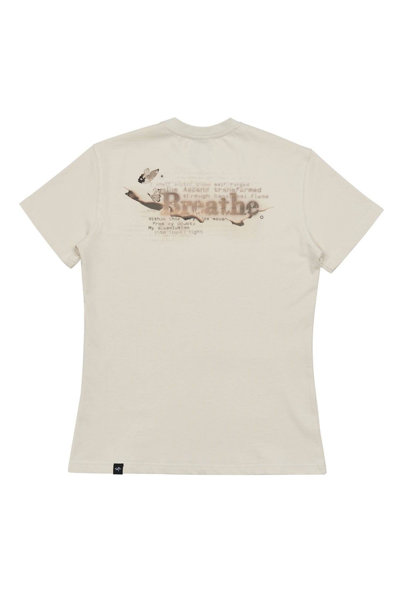 SAVAGEGROWTHWORLD Burnt Butterfly Graphic T-Shirt, premium urban and streetwear designers apparel on PROJECTISR.com, SAVAGEGROWTHWORLD