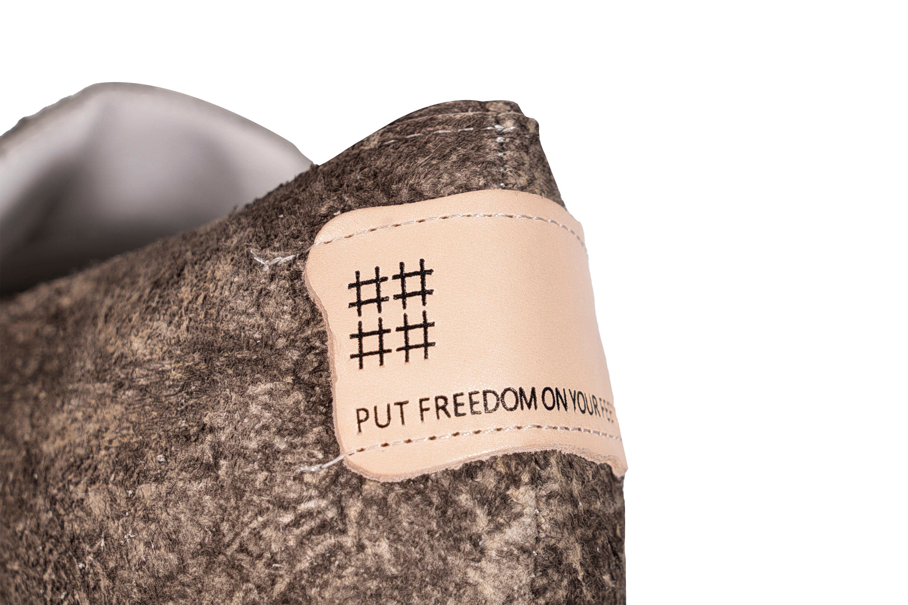 REWRITE Distressed Texture Cowhide Rope-Tied Chunky Big-Toe Derbies, premium urban and streetwear designers apparel on PROJECTISR.com, REWRITE
