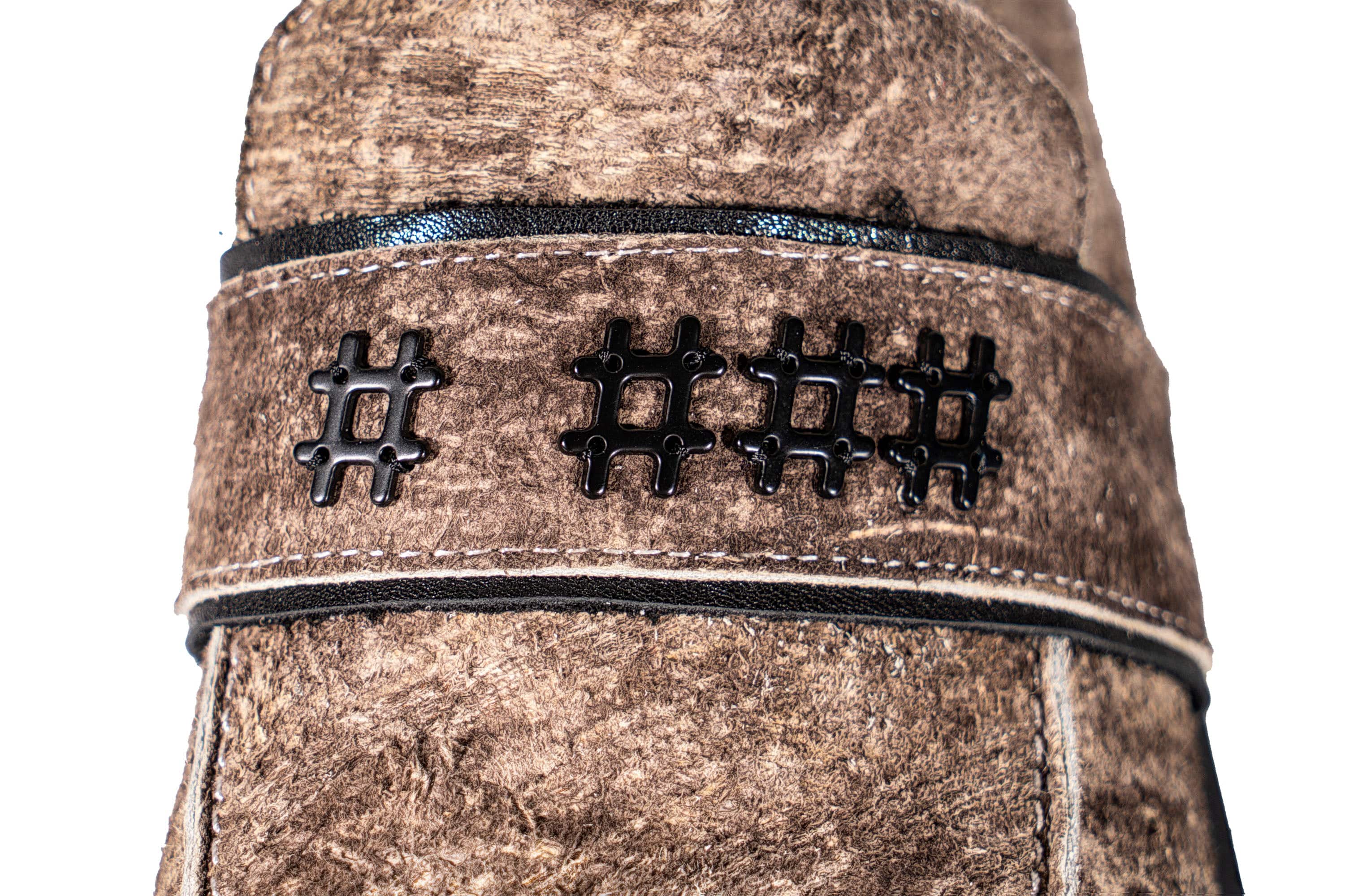 REWRITE Distressed Cowhide Chunky Sole Loafers, premium urban and streetwear designers apparel on PROJECTISR.com, REWRITE