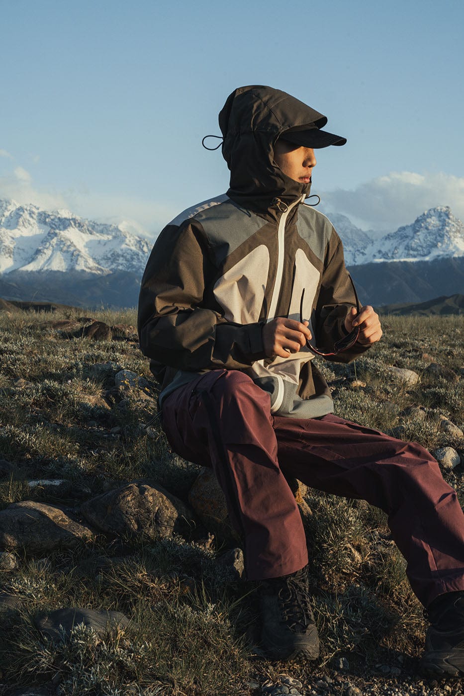ENSHADOWER Water-Proof Contrasted Outdoor Jacket, premium urban and streetwear designers apparel on PROJECTISR.com, ENSHADOWER