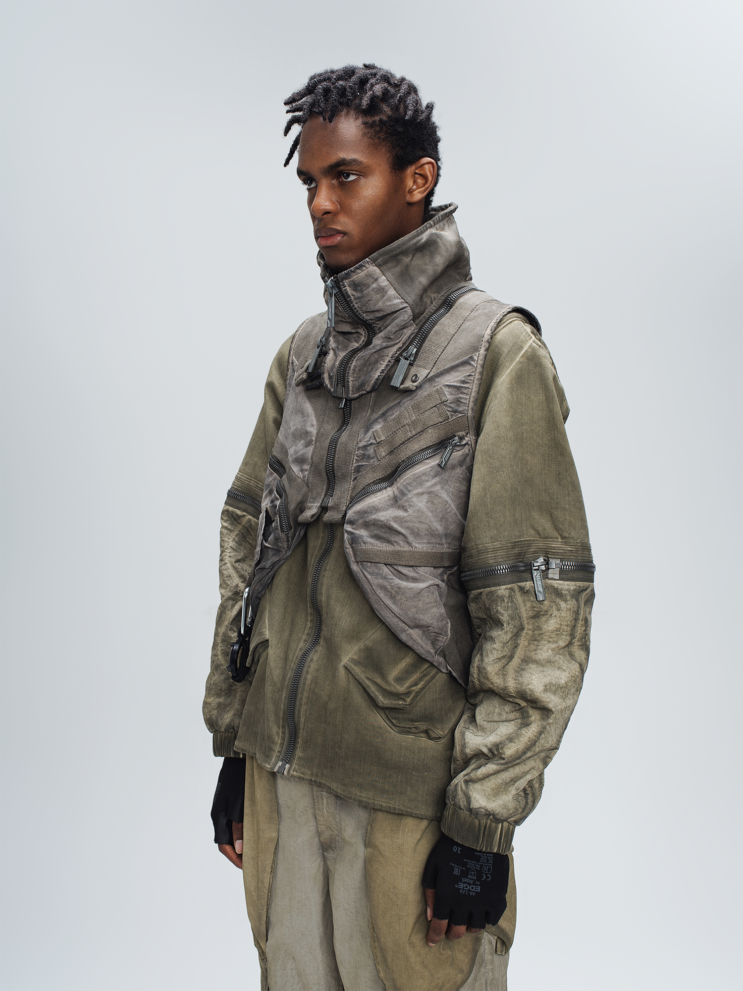 STEAM Multi-Pocket Detachable Utility Vest