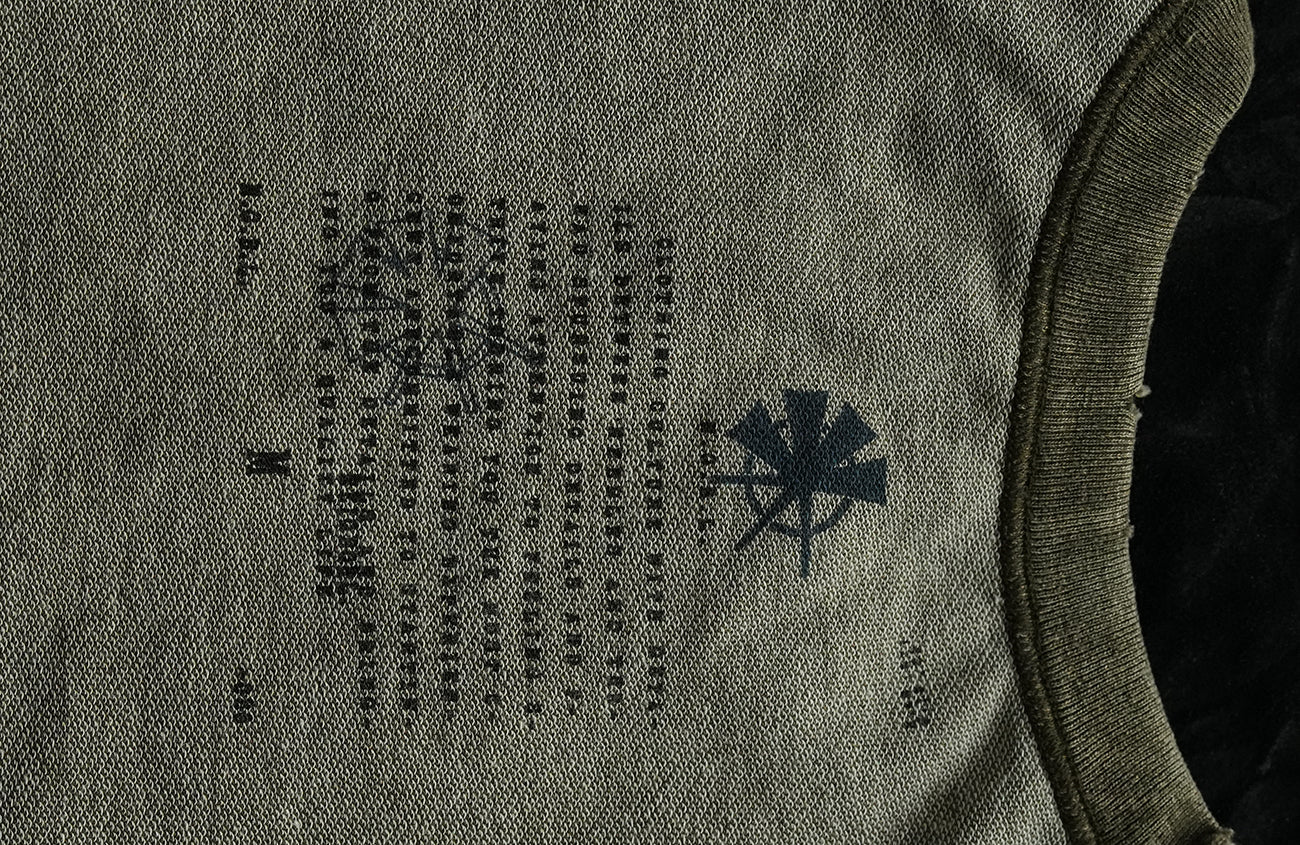 NEIGBORL Retro Washed Embroidered Pocket Tee, premium urban and streetwear designers apparel on PROJECTISR.com, NEIGBORL