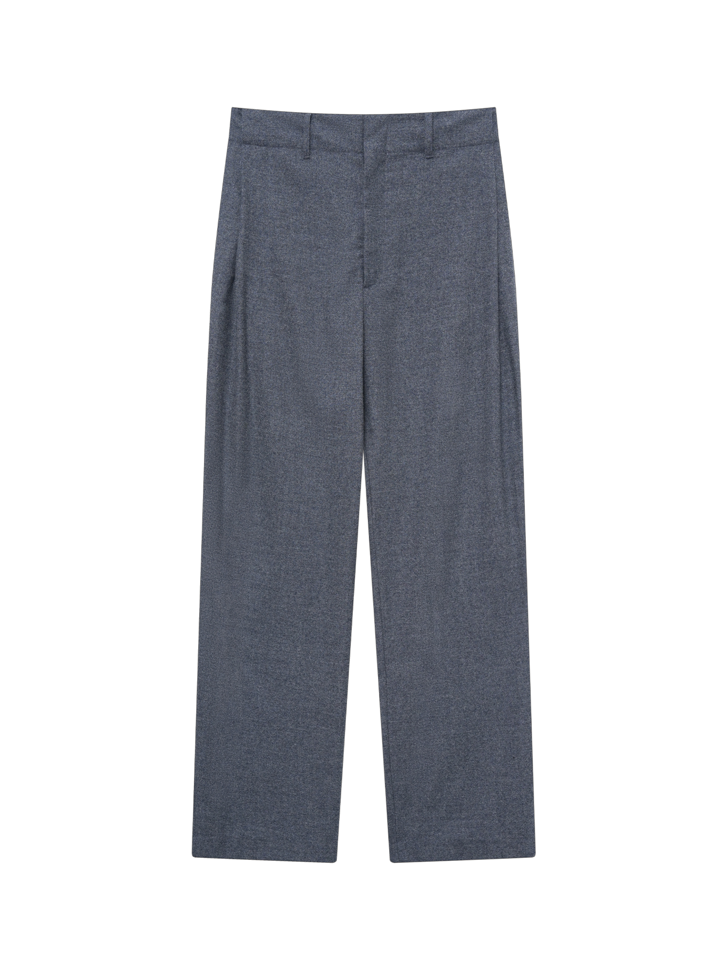 OUYANG WENJUN Essential Wool-Blend Wide-Leg Trousers