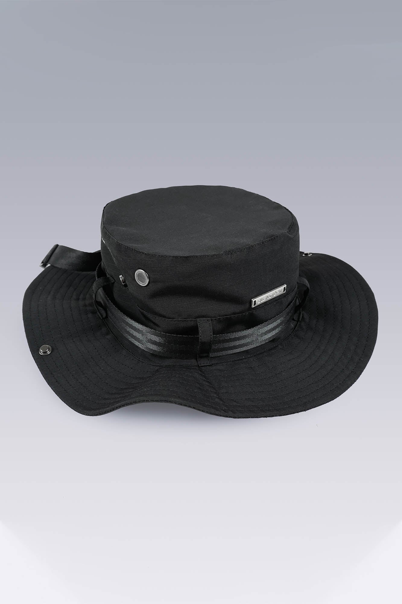 SILENSTORM Tactical Drawstring Wide-Brim Bucket Hat, premium urban and streetwear designers apparel on PROJECTISR.com, SILENSTORM