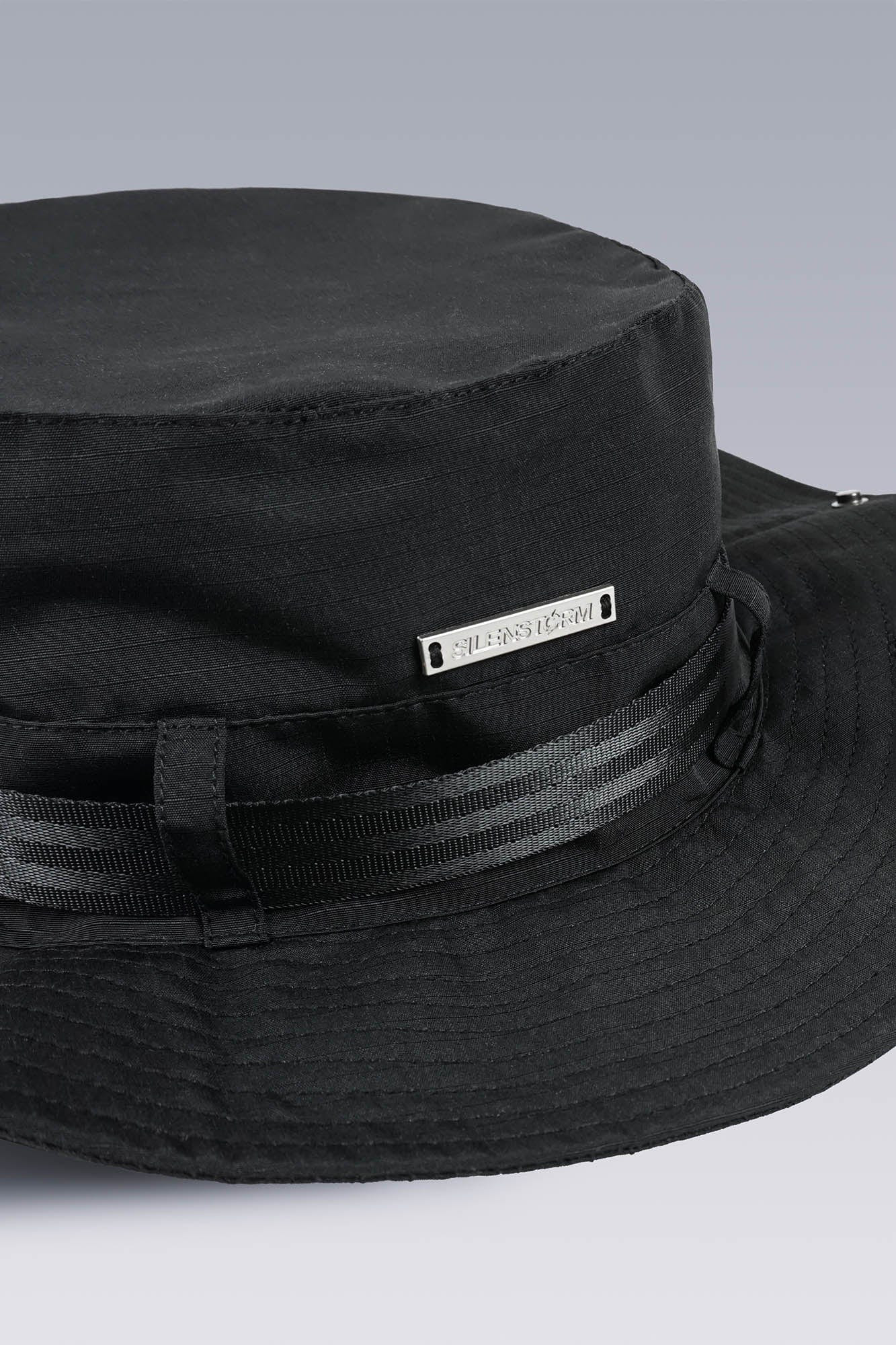 SILENSTORM Tactical Drawstring Wide-Brim Bucket Hat, premium urban and streetwear designers apparel on PROJECTISR.com, SILENSTORM