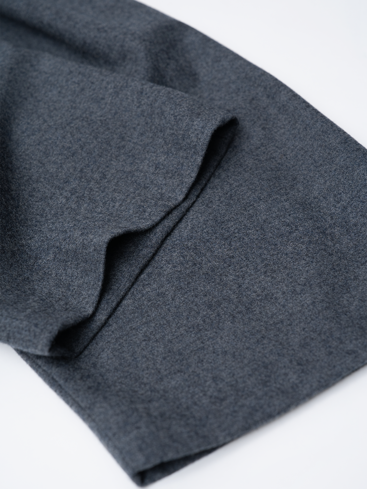 OUYANG WENJUN Essential Wool-Blend Wide-Leg Trousers