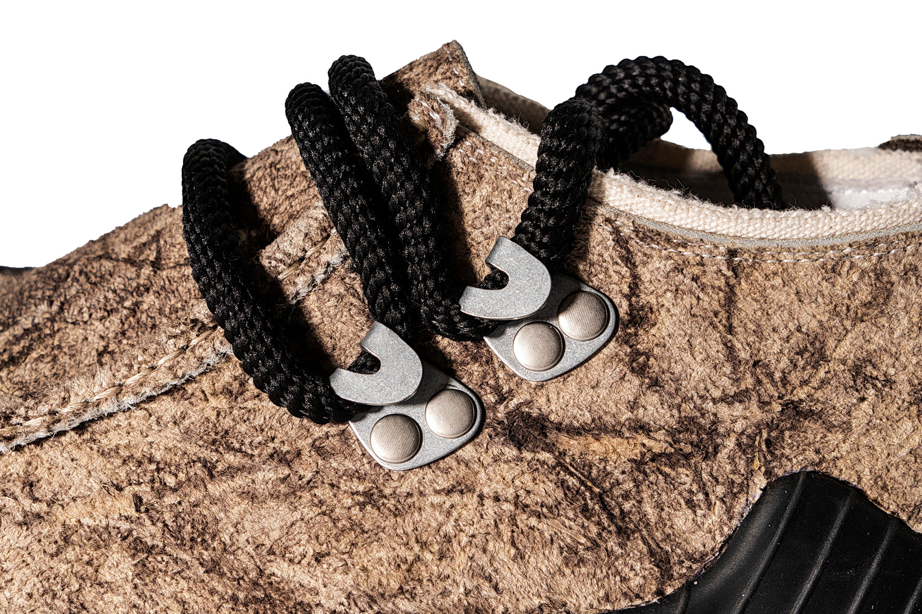 REWRITE Distressed Cowhide Trail Sneakers, premium urban and streetwear designers apparel on PROJECTISR.com, REWRITE